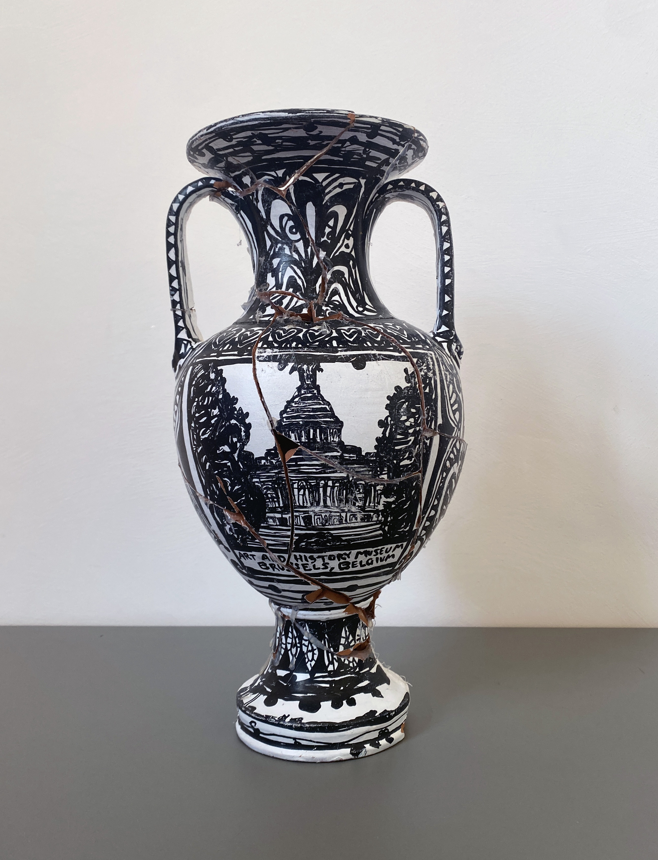 "Reconstructed Amphora" from "Looking For The Backside, Volume 1: The Art & History Museum in Brussels, Belgium" 2024