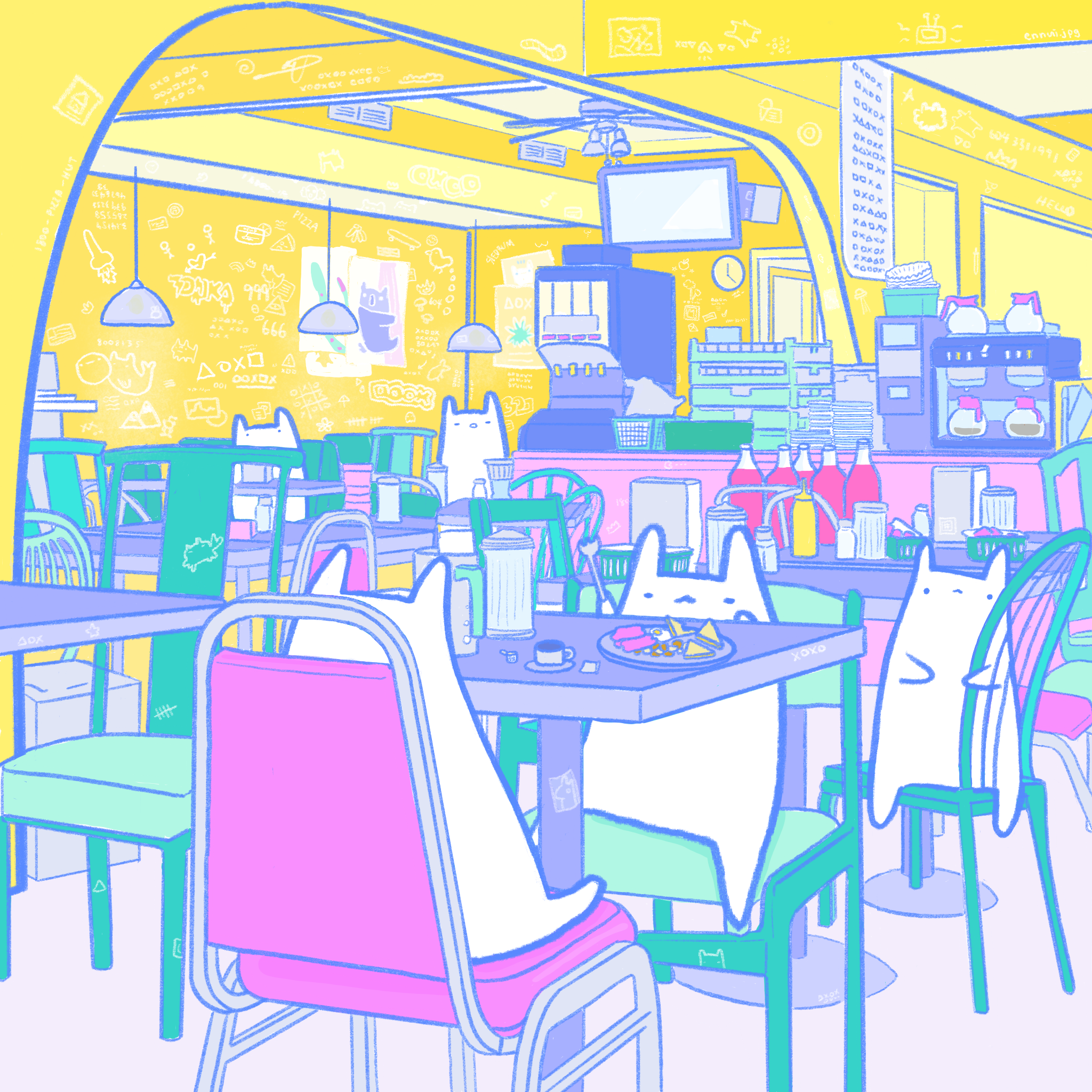 on Bon’s (”Bun’s) Off Broadway...