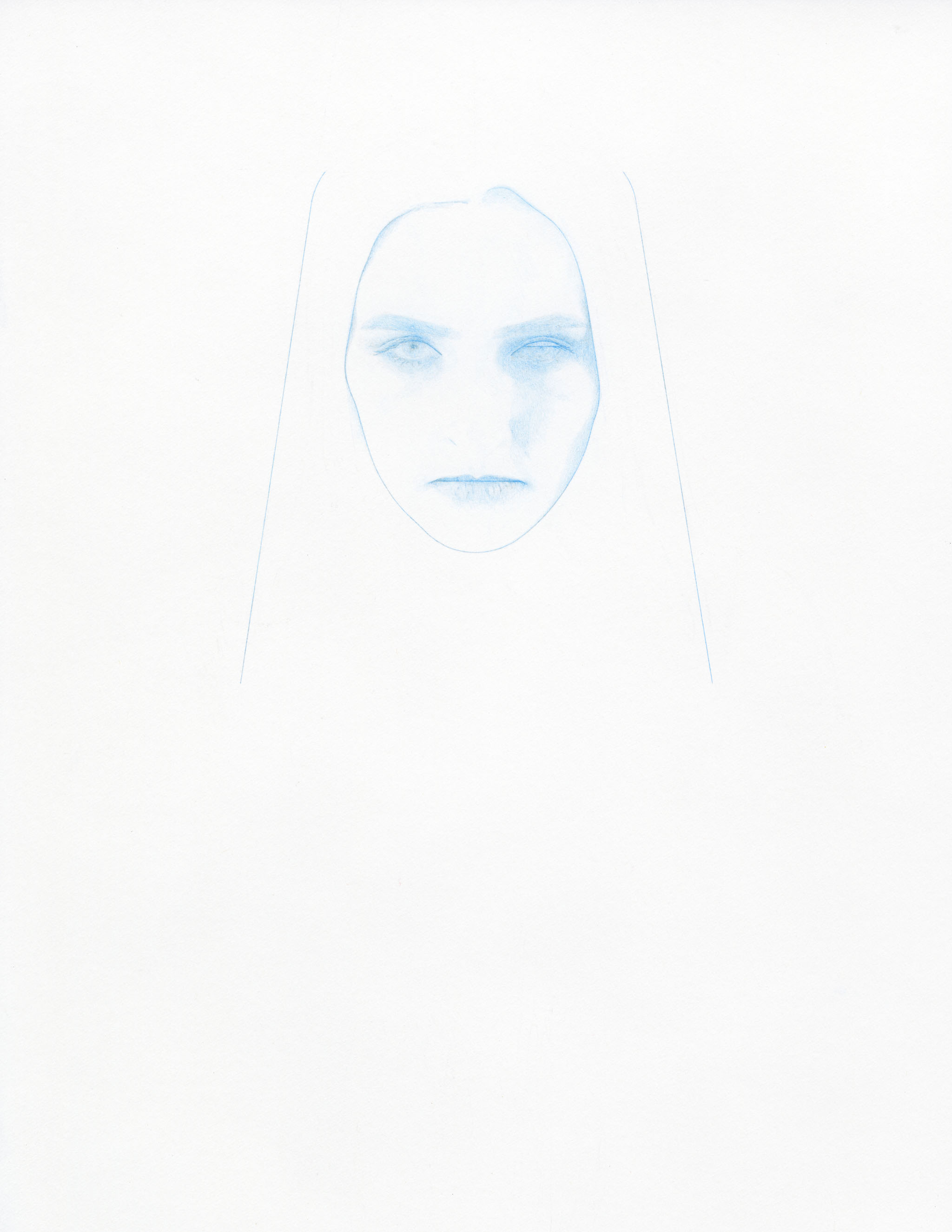 thedoppelganger (4) 11x8.5 colored pencil on paper 2014