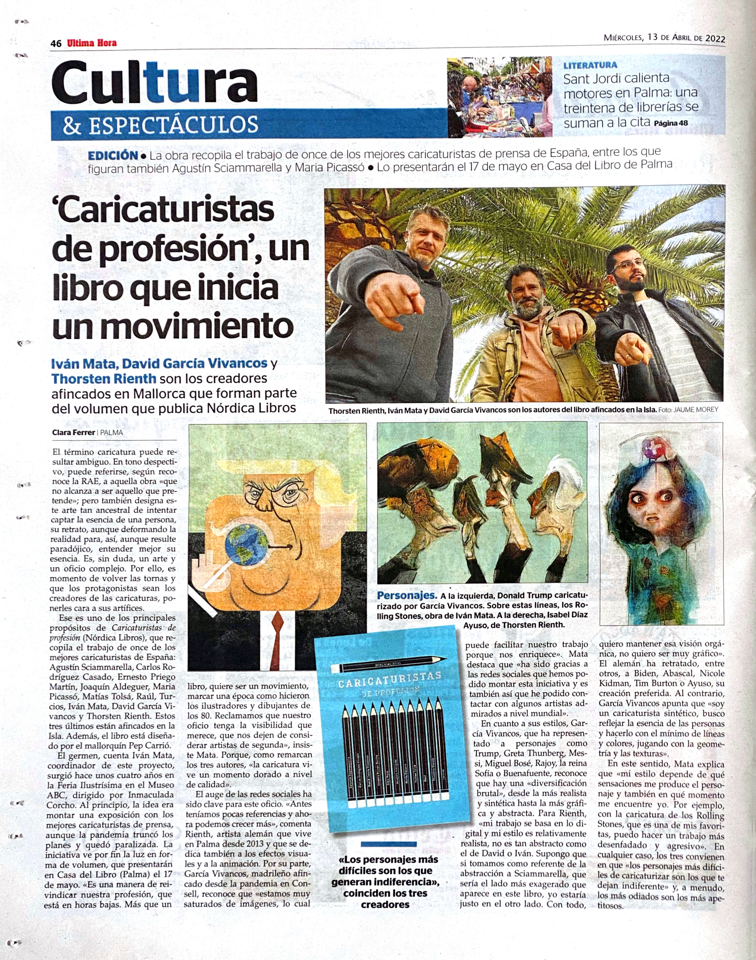 Última Hora April 2022