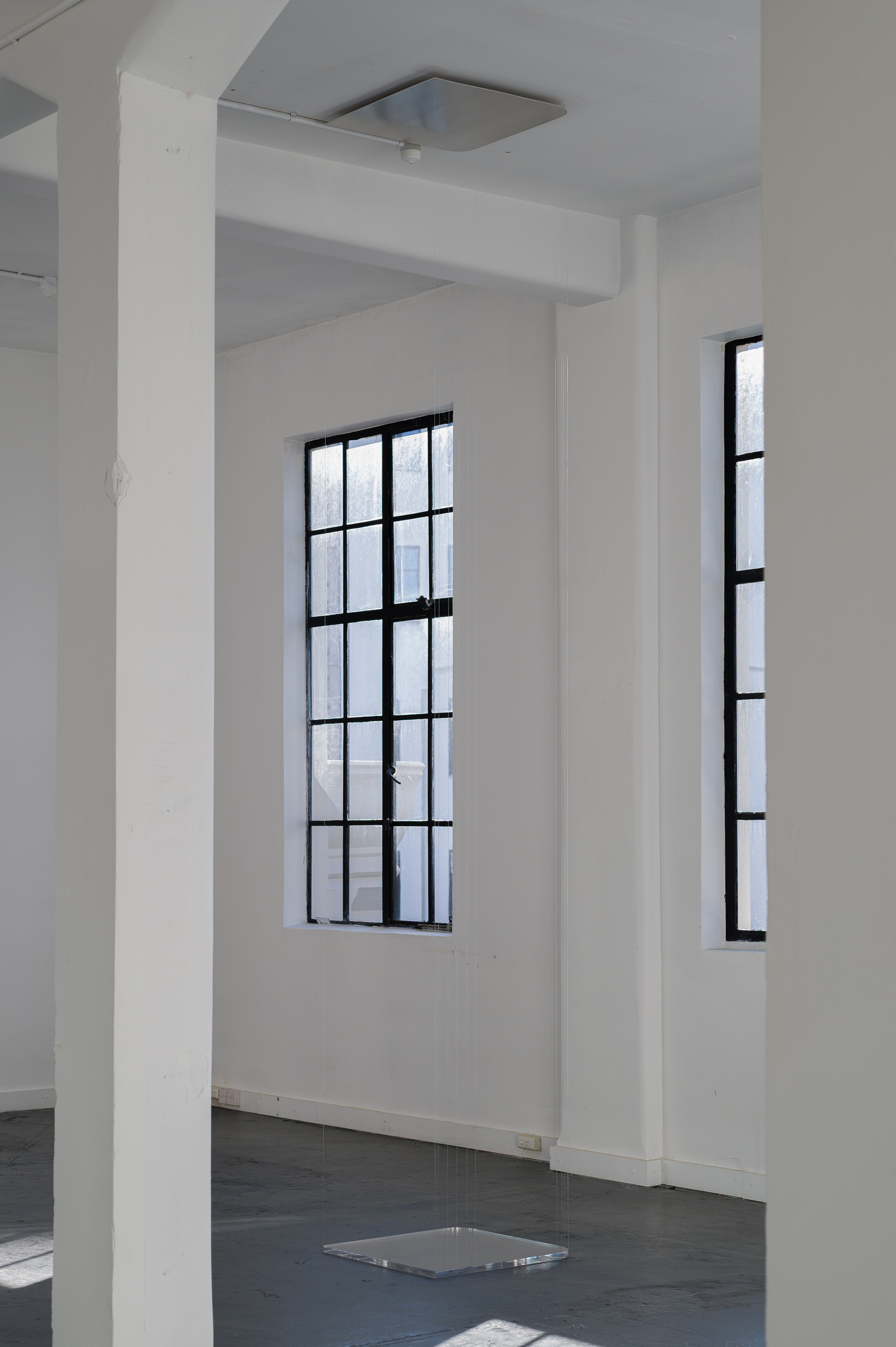 Column Schedule (Parts I-IV), 2025, Part II, acrylic, aluminium, nylon, 3540 × 565 × 510 mm, 6:16PM, 11 November 2025