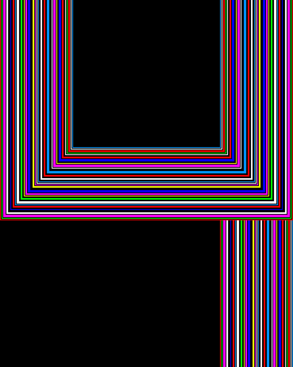 "Numbers II. / 4"  Giclée fine art print on Hahnemühle Watercolour paper / Variable dimensions / Edition of 6