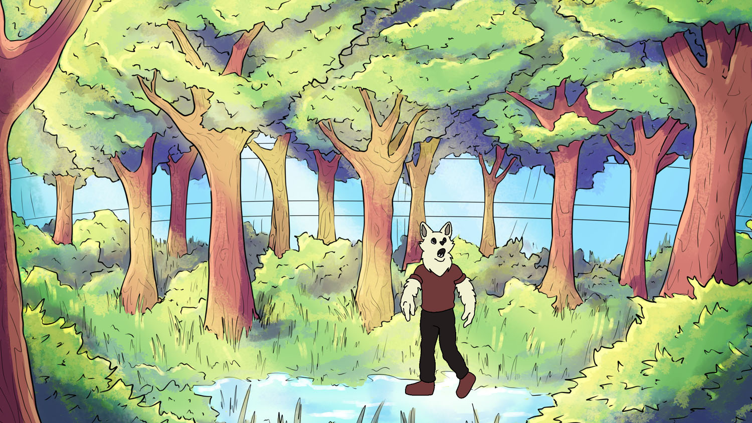 Case Walk Cycle StillDigital Image 2022, 4k resolution