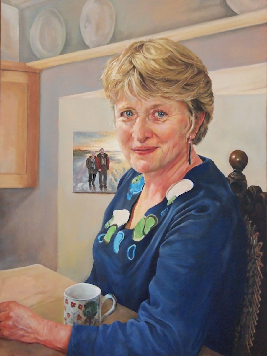 Clare - 76cm x 100cm - oil on canvas SOLD (commission)