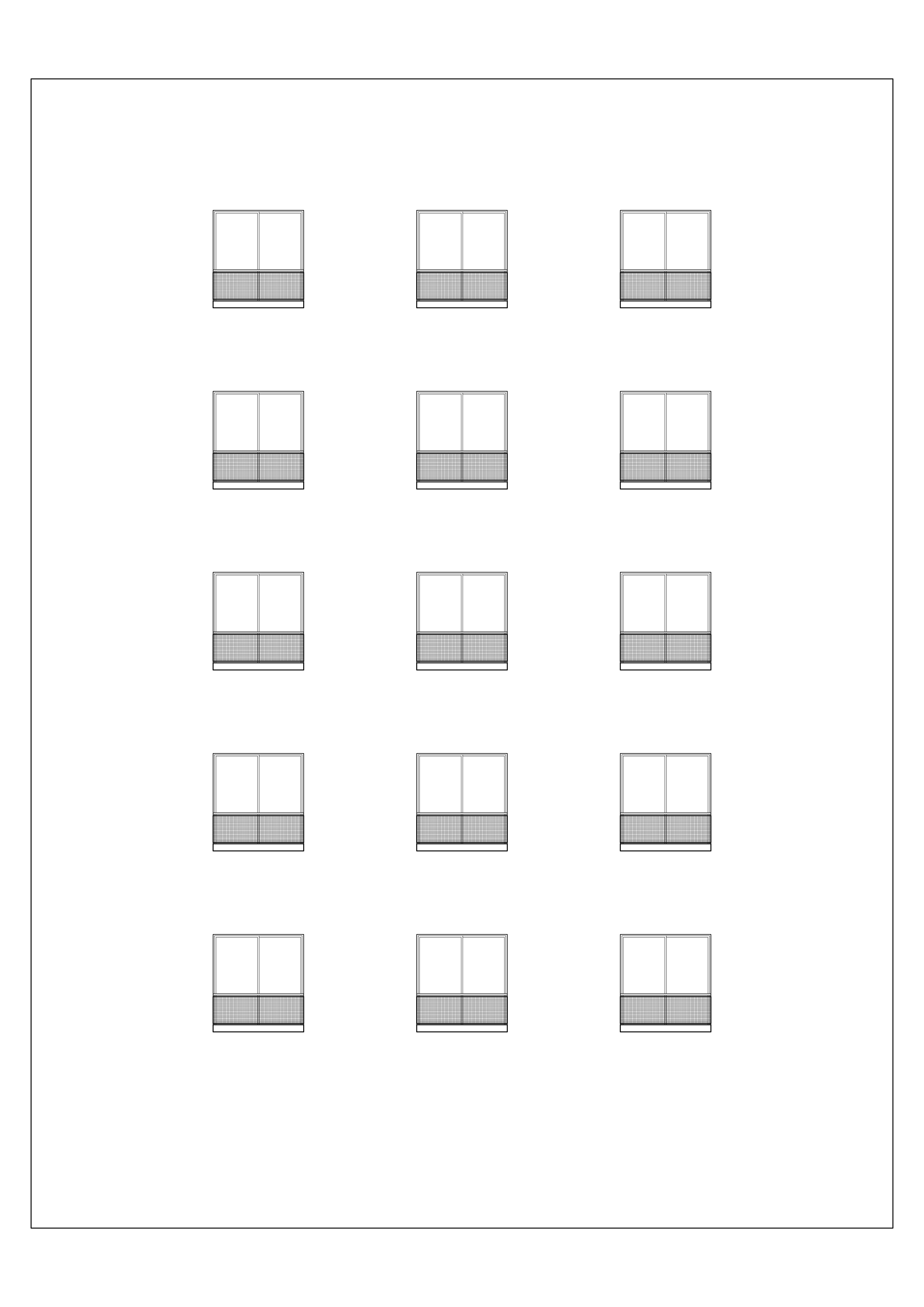 'arquitectura, front elevation', giclee print on paper, 20x30cm