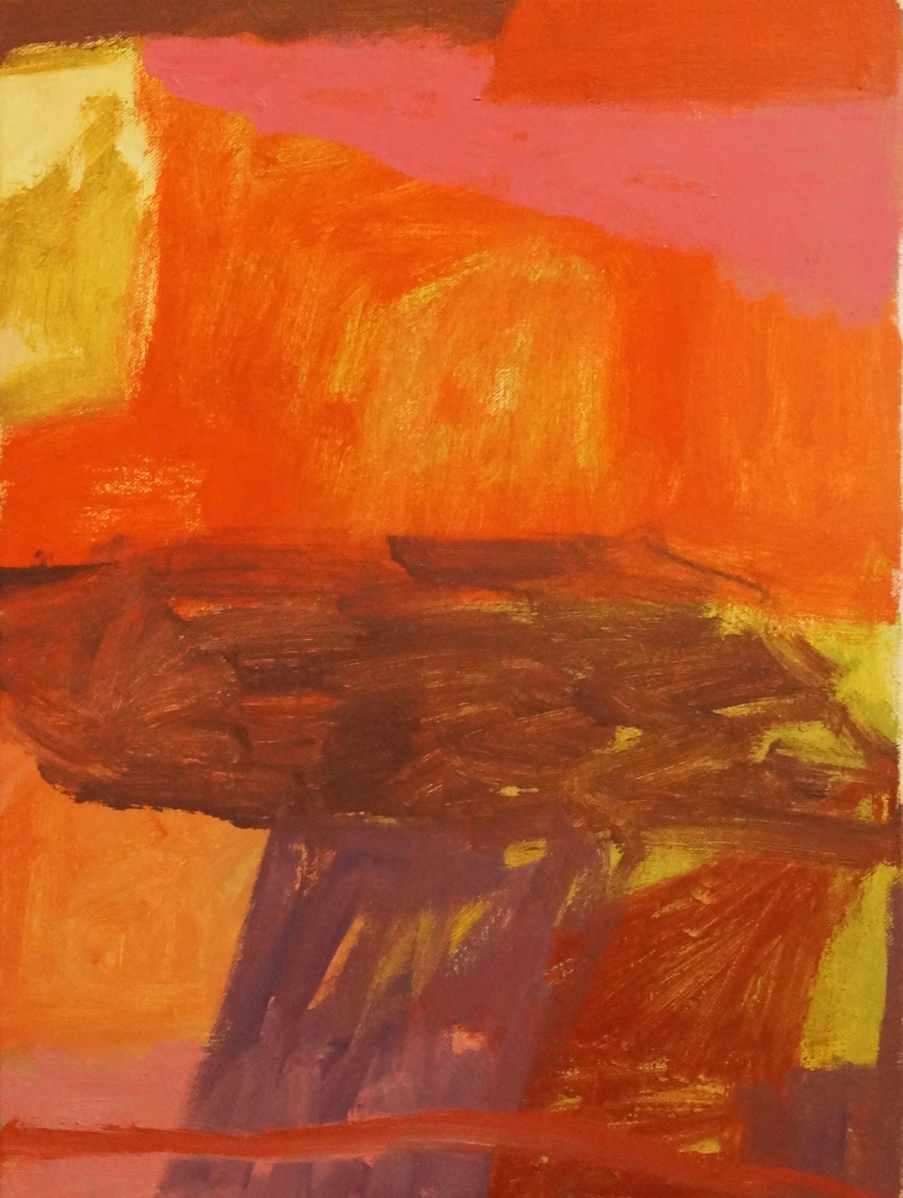  Summer glow  oil on canvas. 16 x 12in. 2024