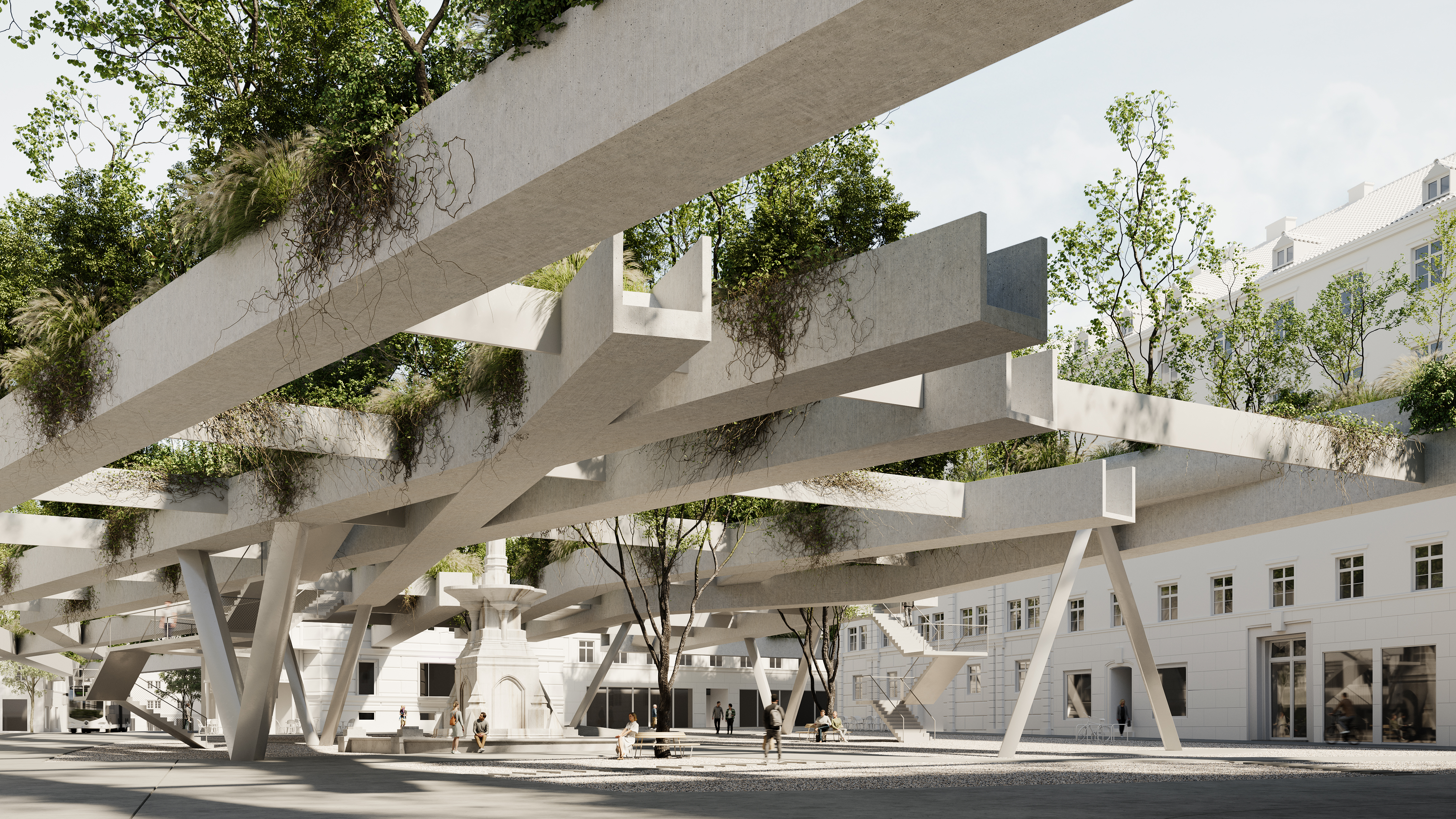 View from North-East