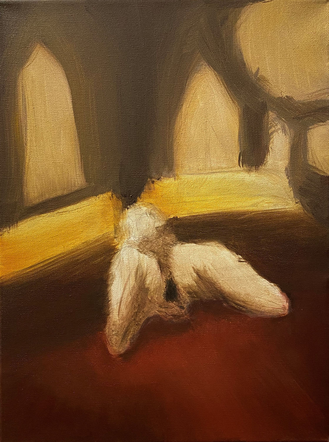 Ask2022, Oil on canvas, 12x9