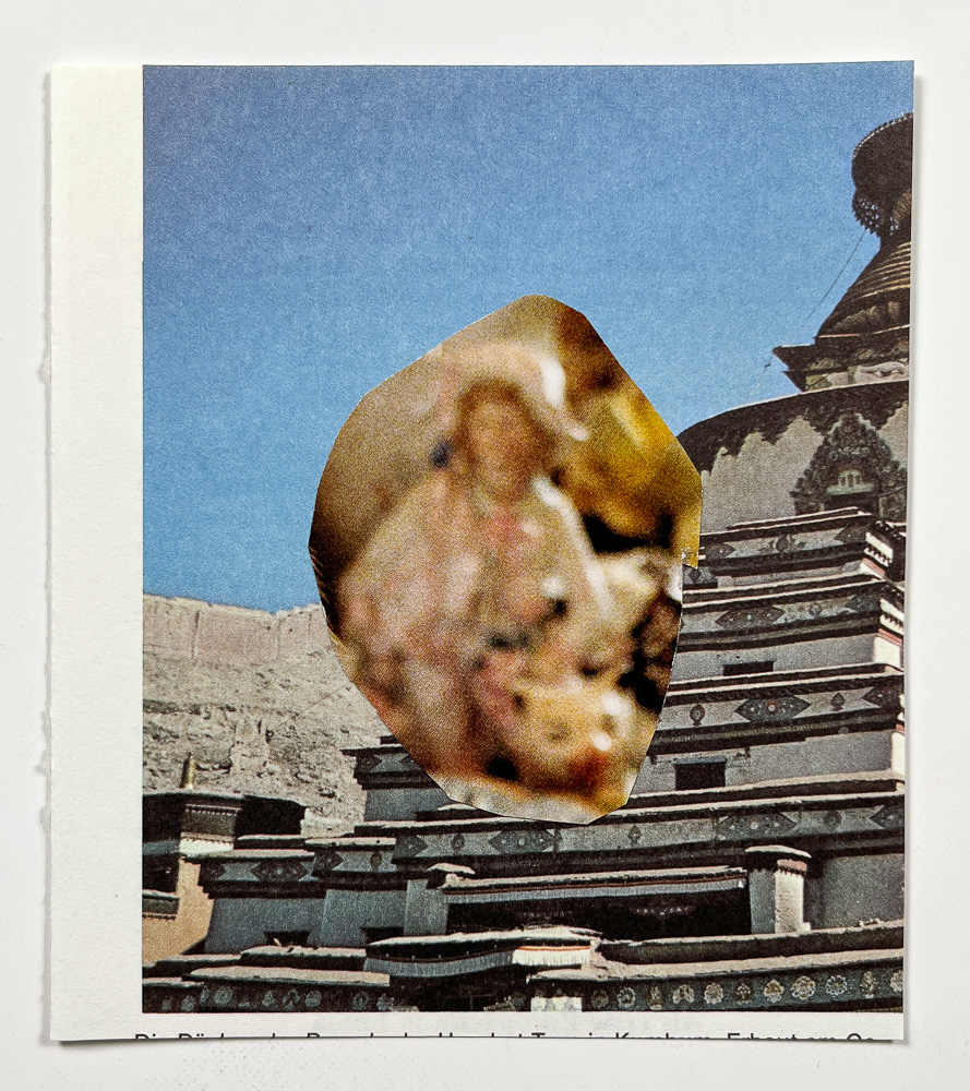 Porcelain girl temple