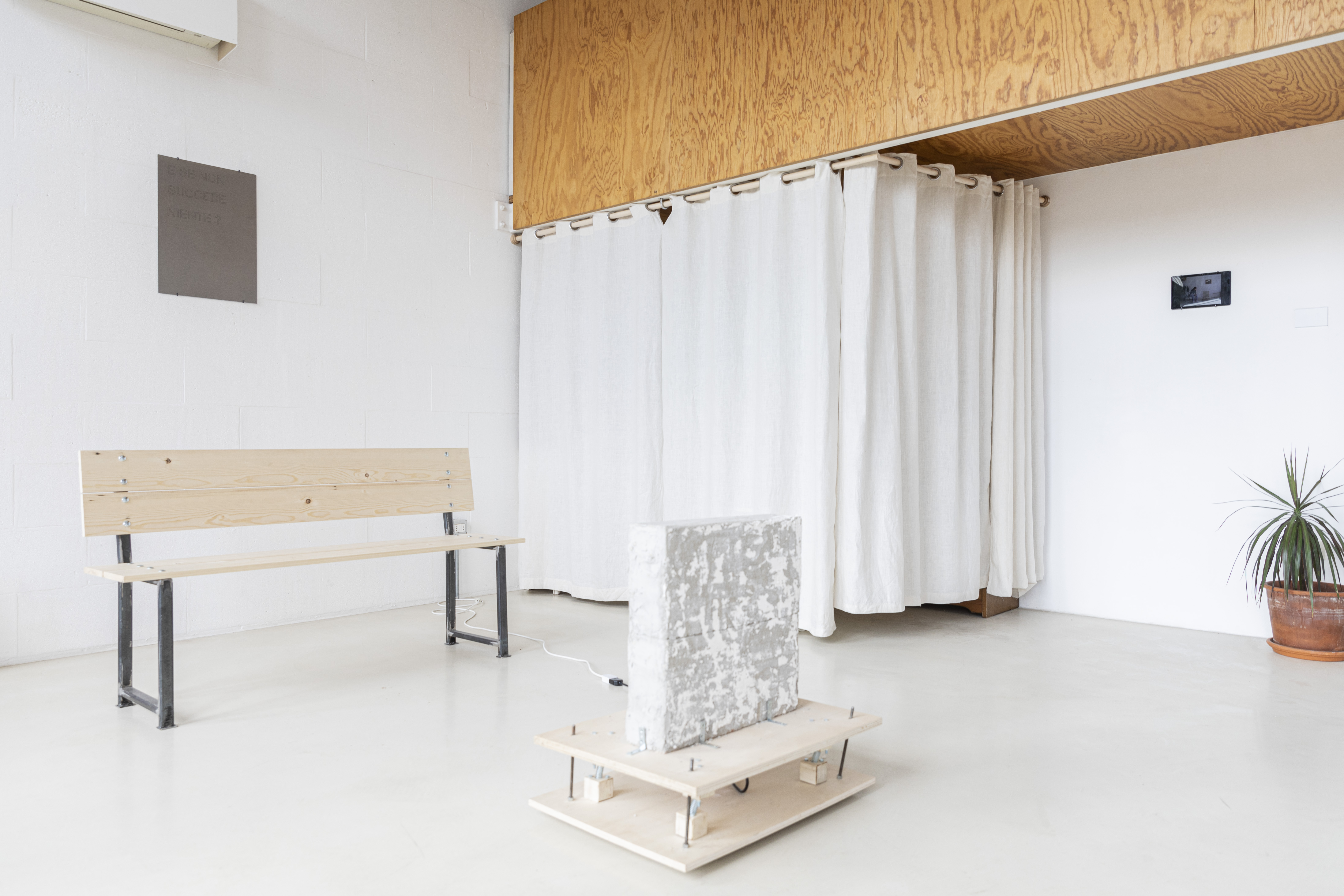 Installation view at Jardino, Milan