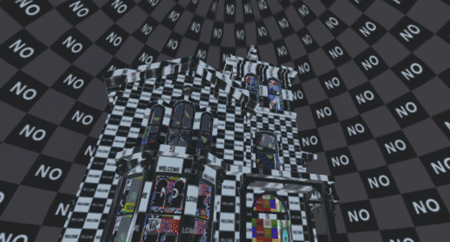 A Dolls House XR, 2020 GDL model, jpegs as UV animation, mp4 movie mounted on Mozilla Hubs