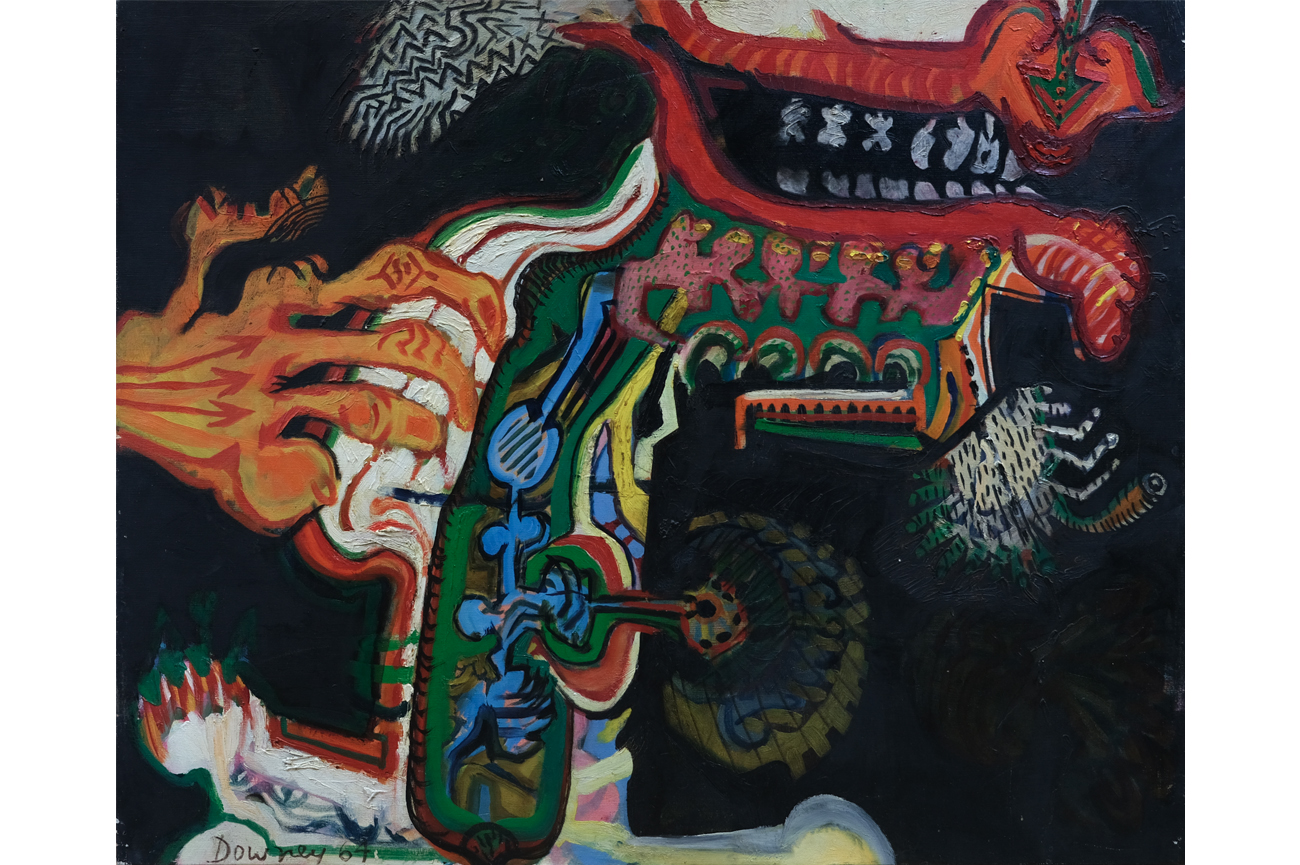 Juan DowneyUntitled, 1964Óleo sobre tela82 x 100 cm