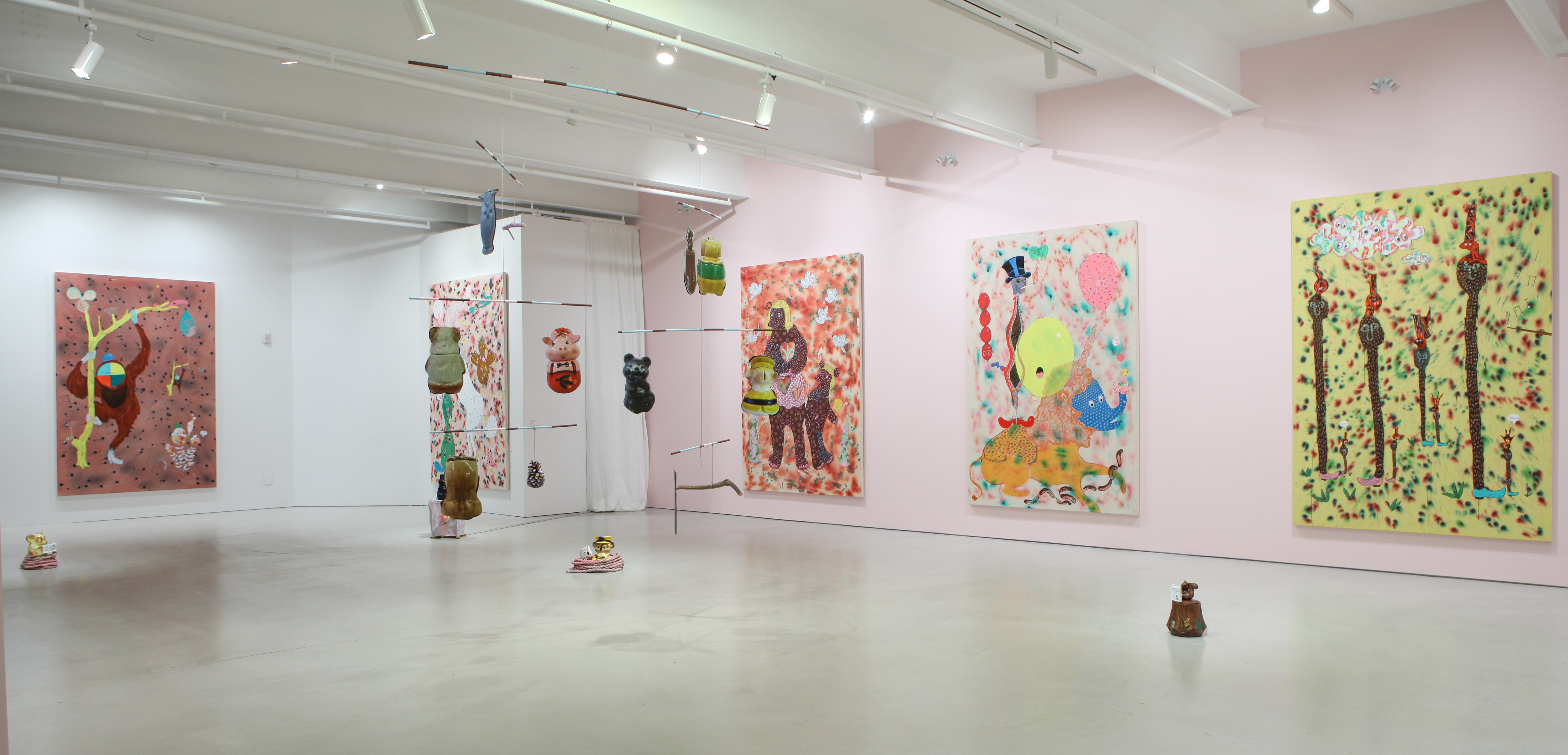 View of the installation.