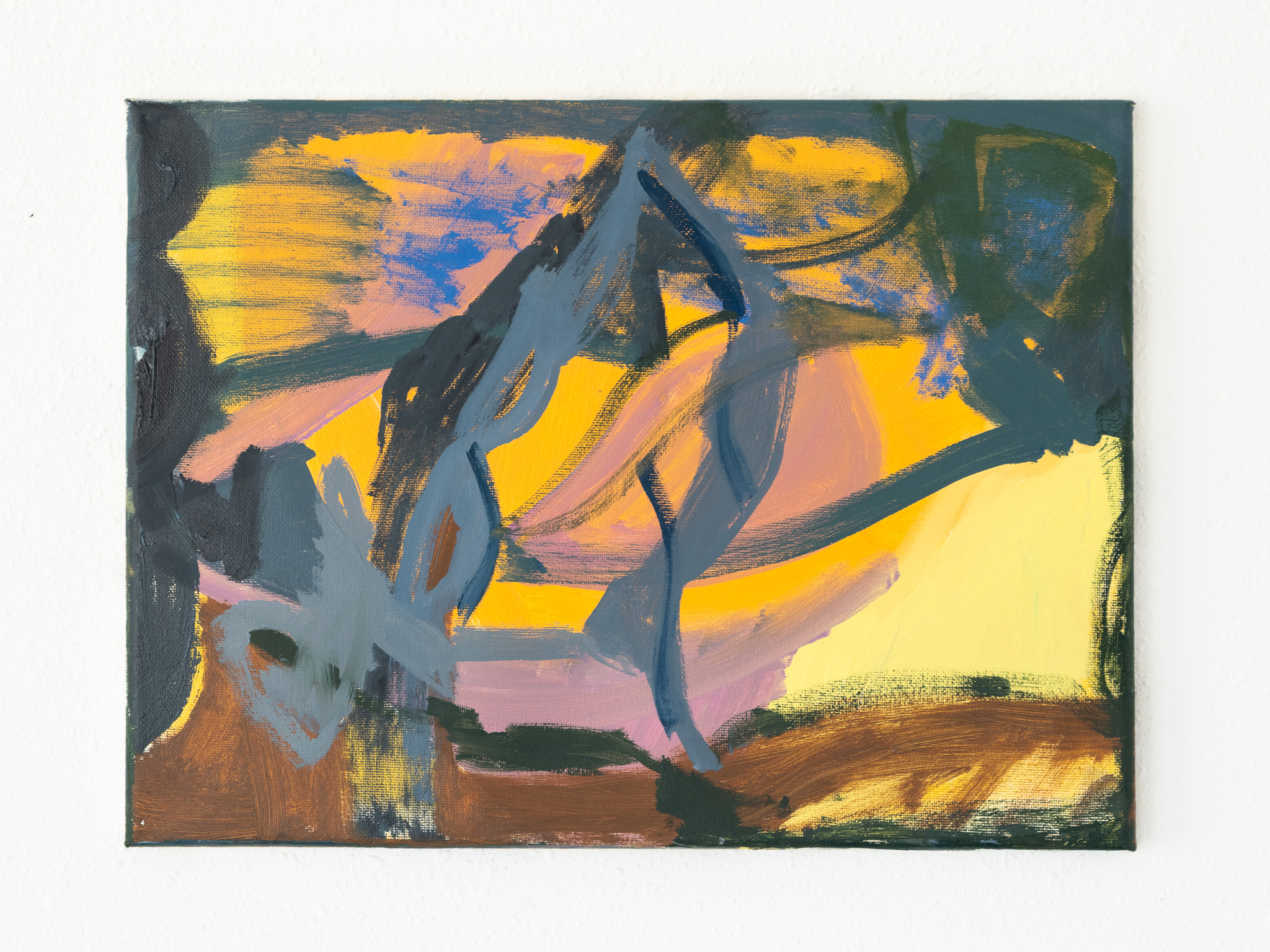 SOLD 'tabernacle' - 2025, oil on canvas, 9x12