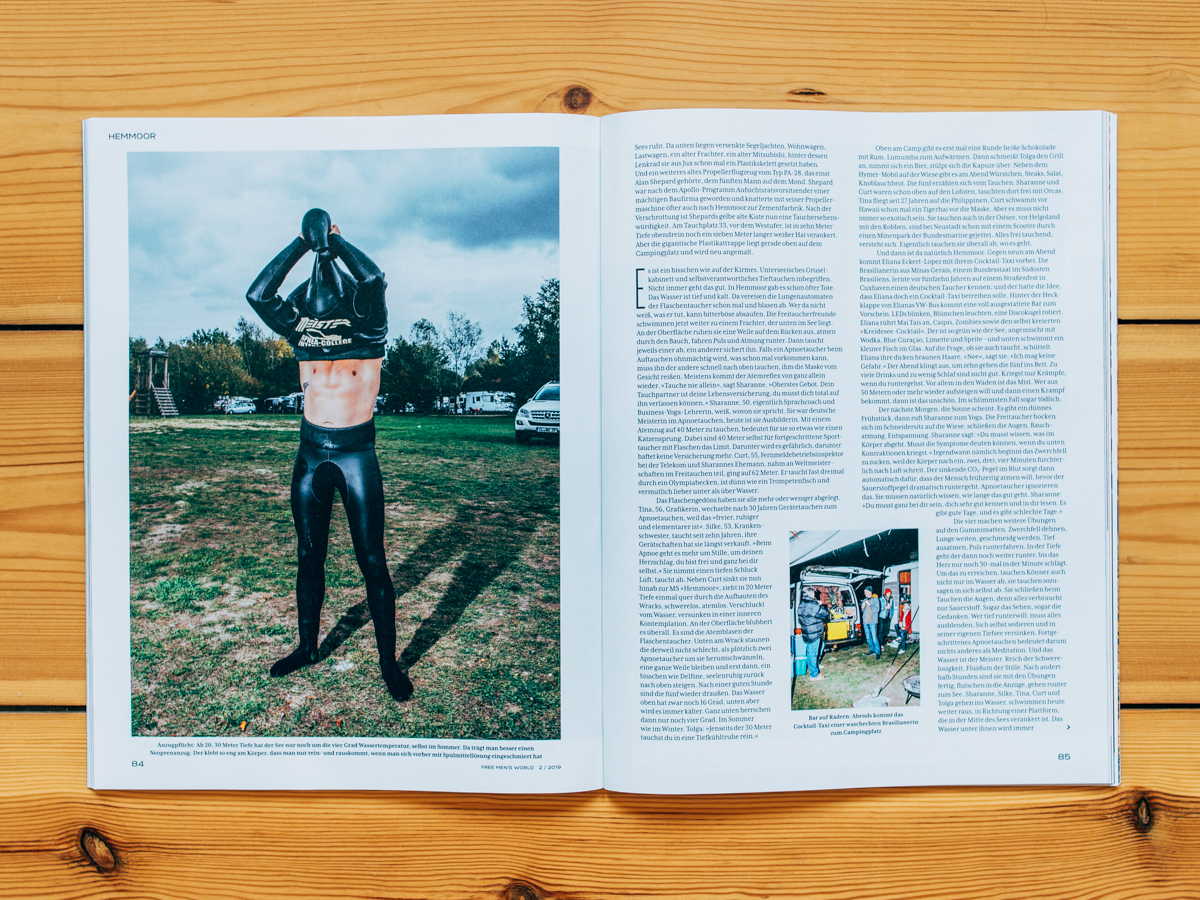Freeman's World / Apnoe Reportage / Juli 2019