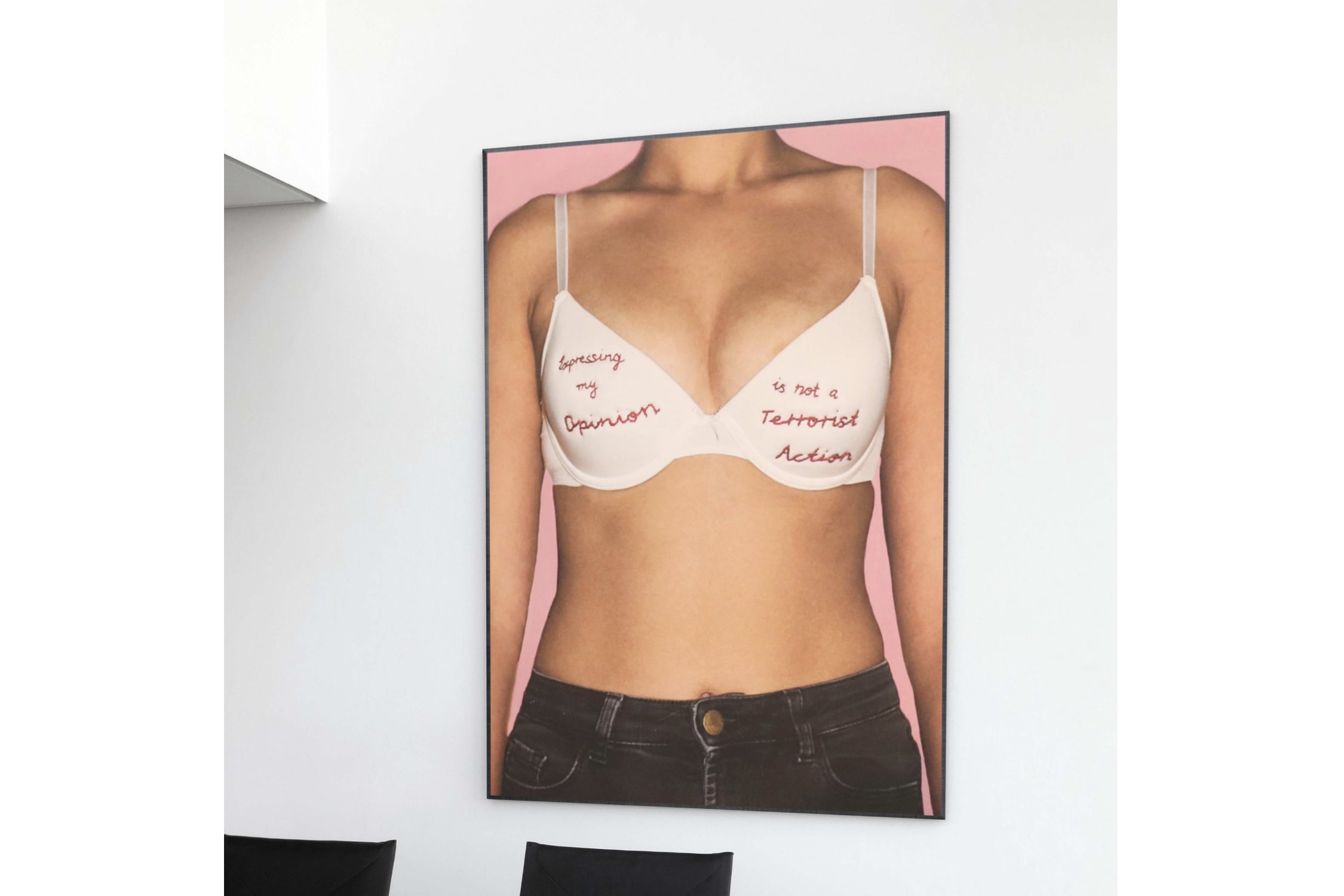 Feminism Is Not Terrorism: a poster inspired by centrefolds, brings attention to women's rights issues, created during the peak of women’s marches across the world. Supporting the poster is a parody magazine ‘Played’.