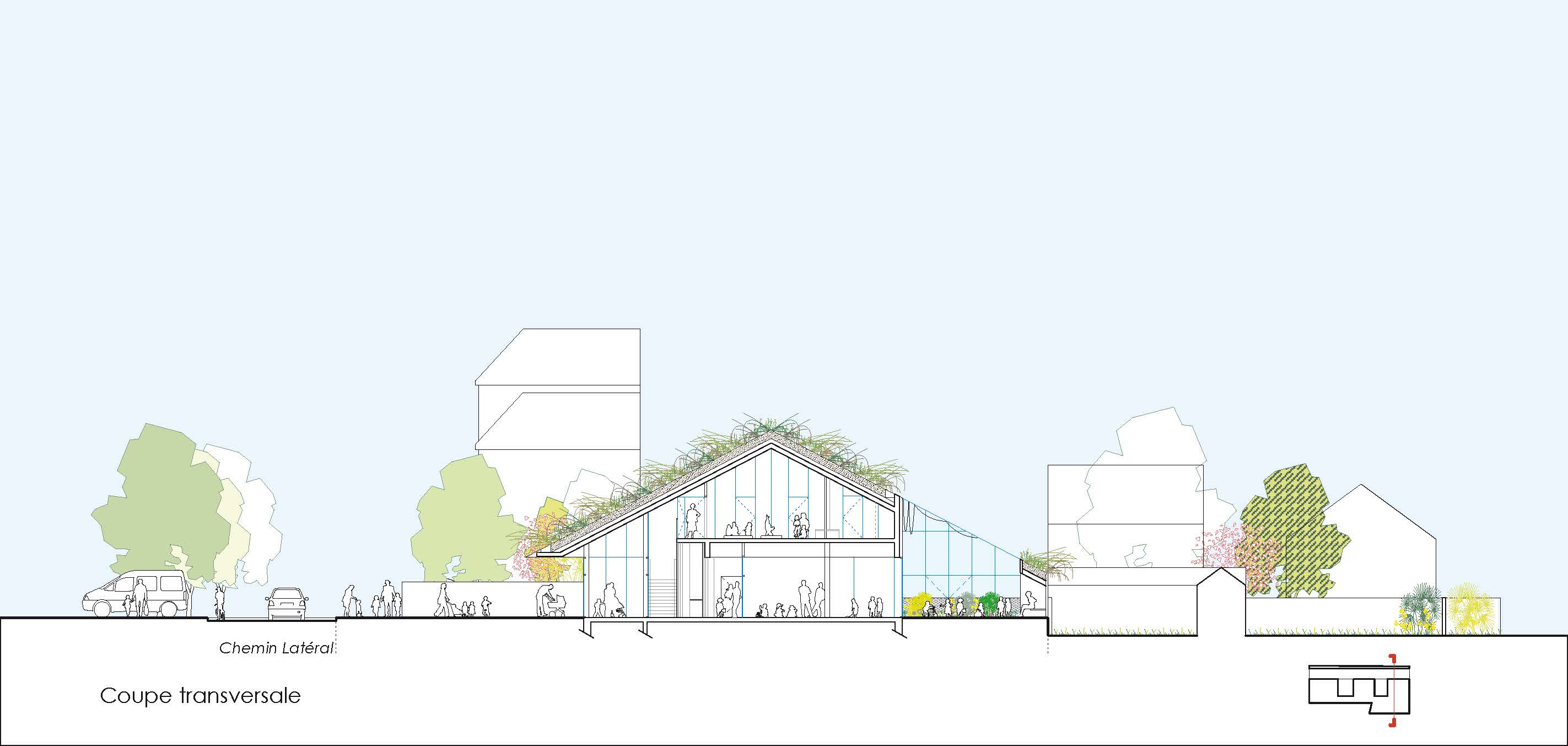 Cr&egrave;che Vert Galant