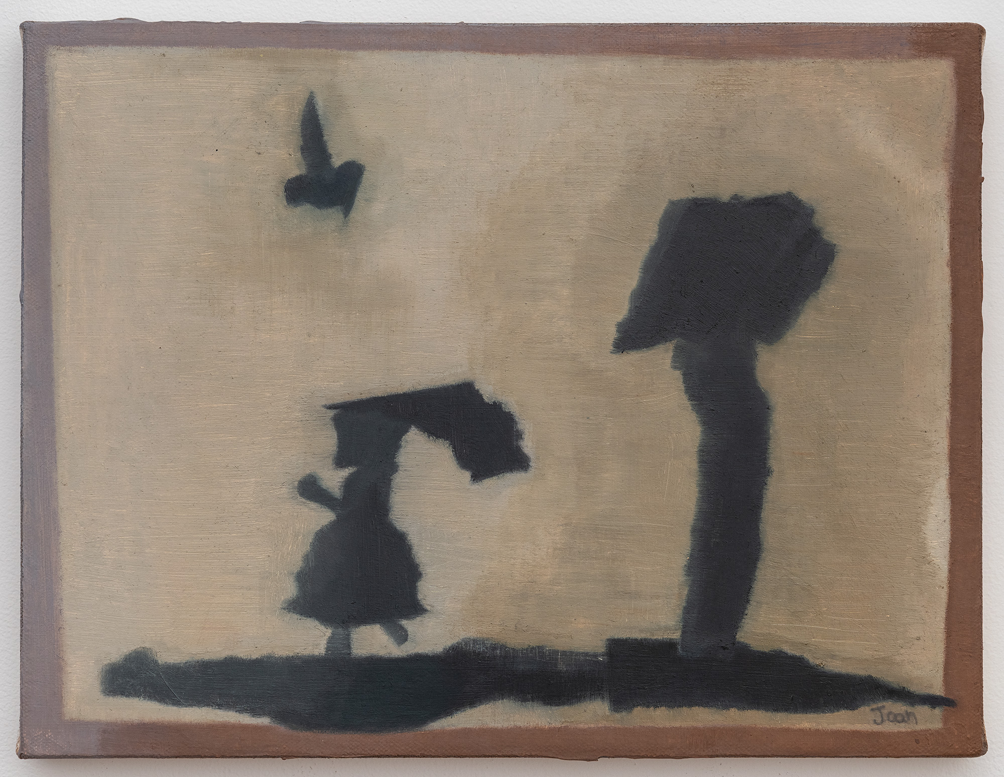 Homage to My Students 2, 2023 10"X13", oil on canvas