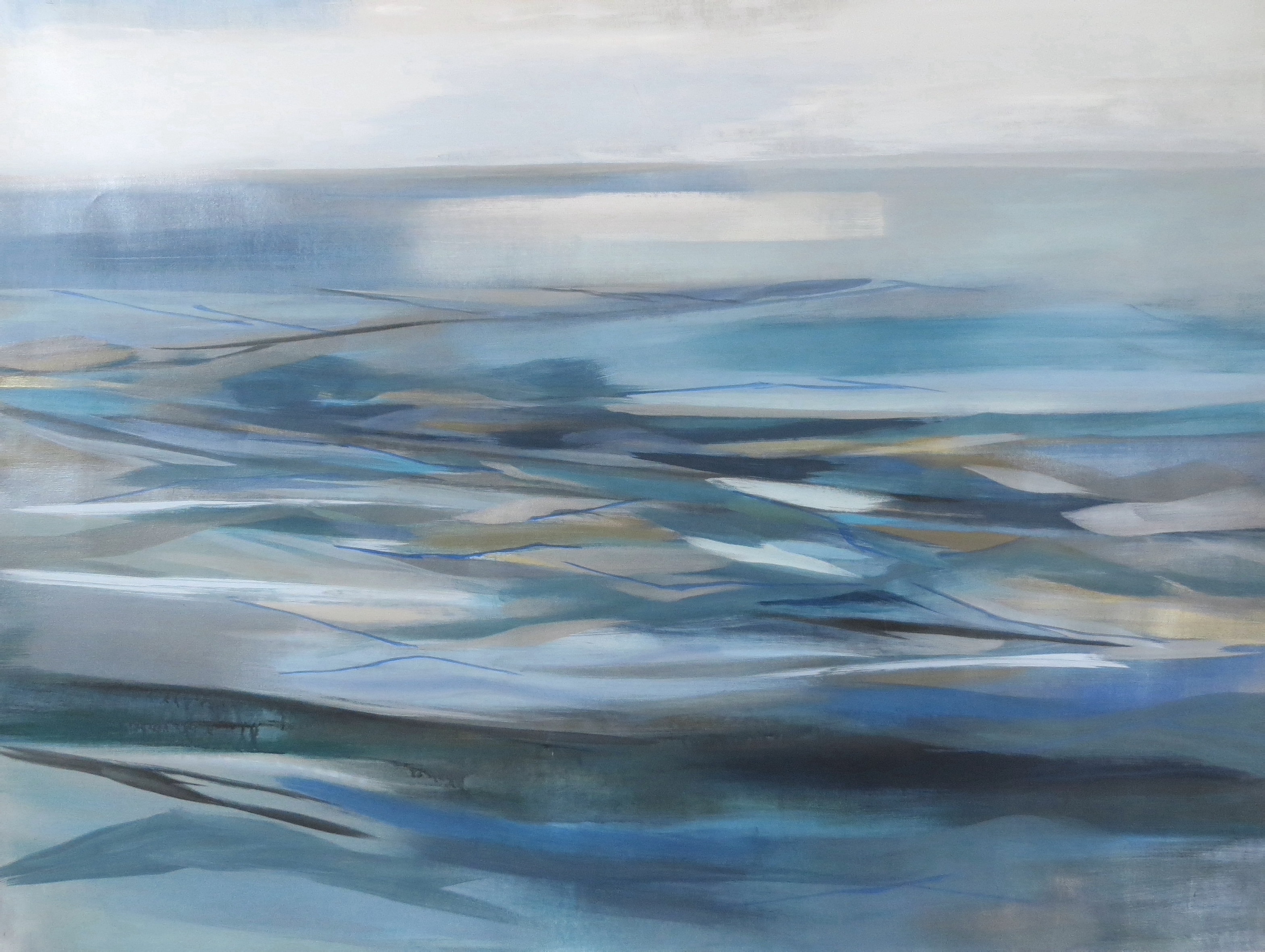 late sun - 91x121cm acrylic on canvas 2014