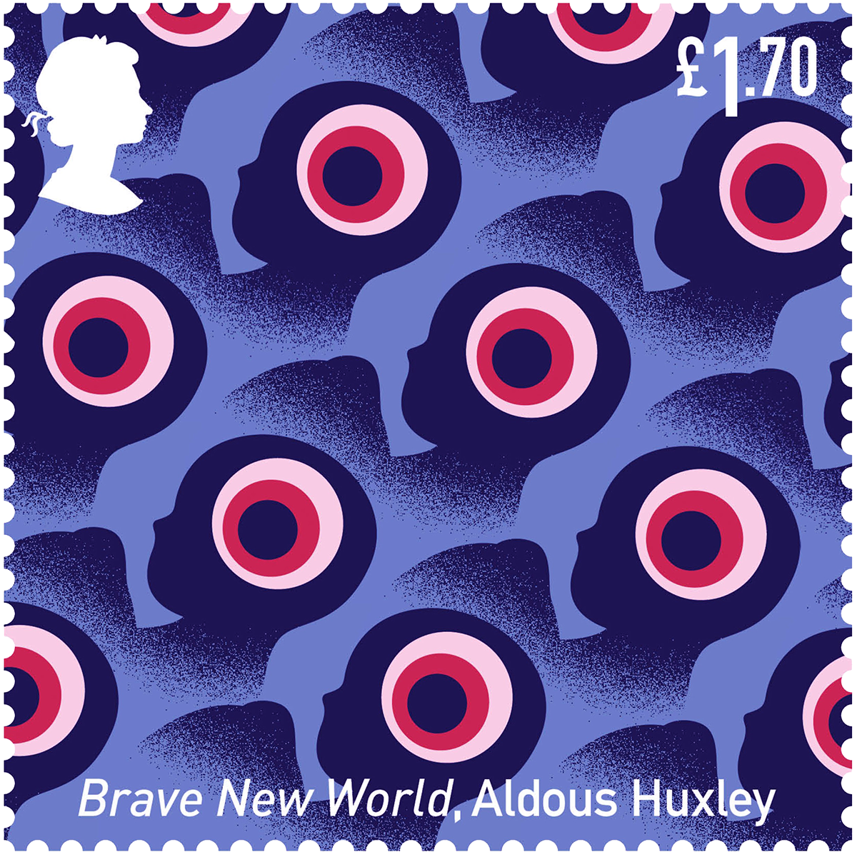 Aldous Huxley Stamp / ROYAL MAIL