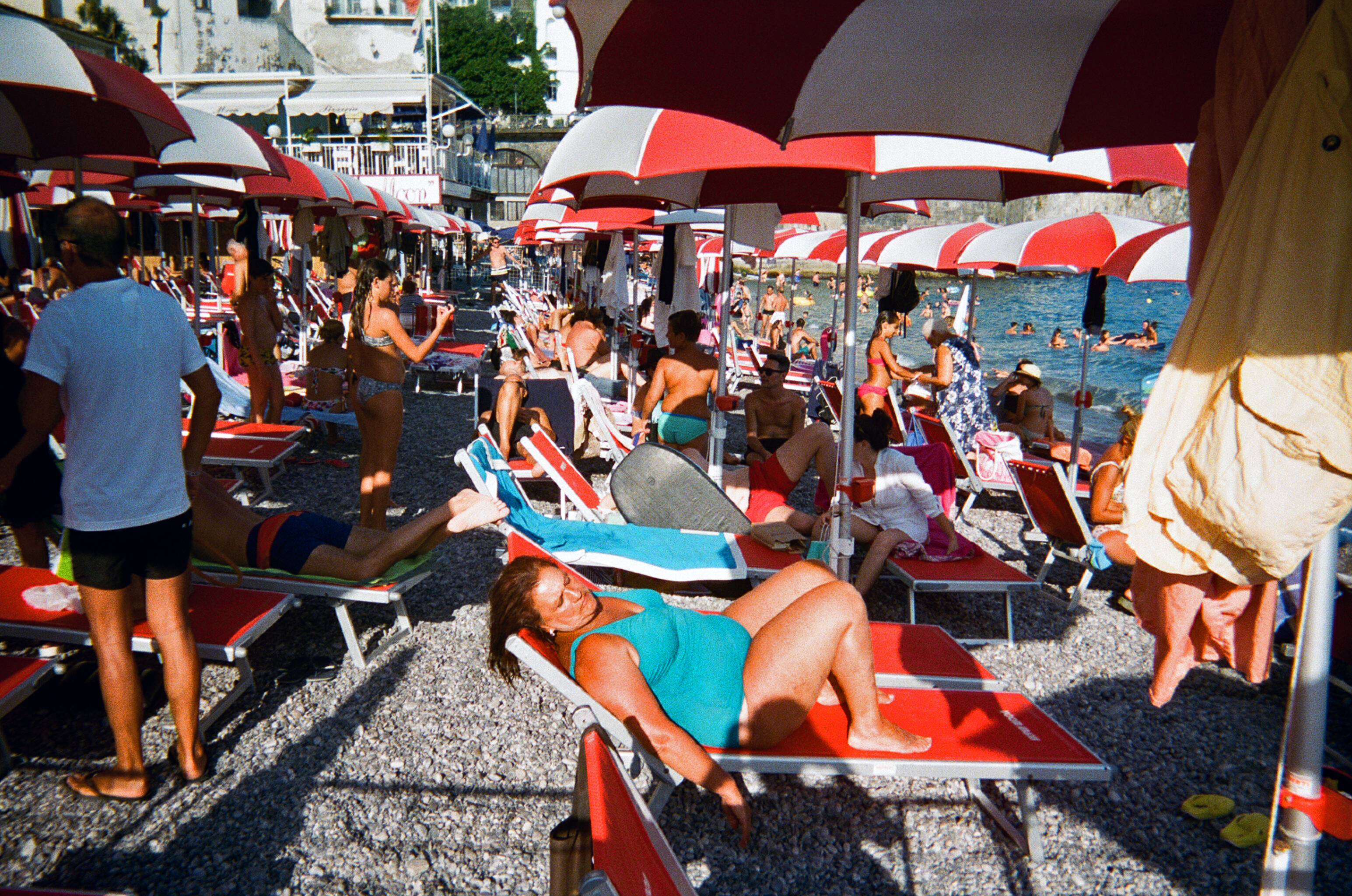 Sunbathing, Amalfi Coast, 2018