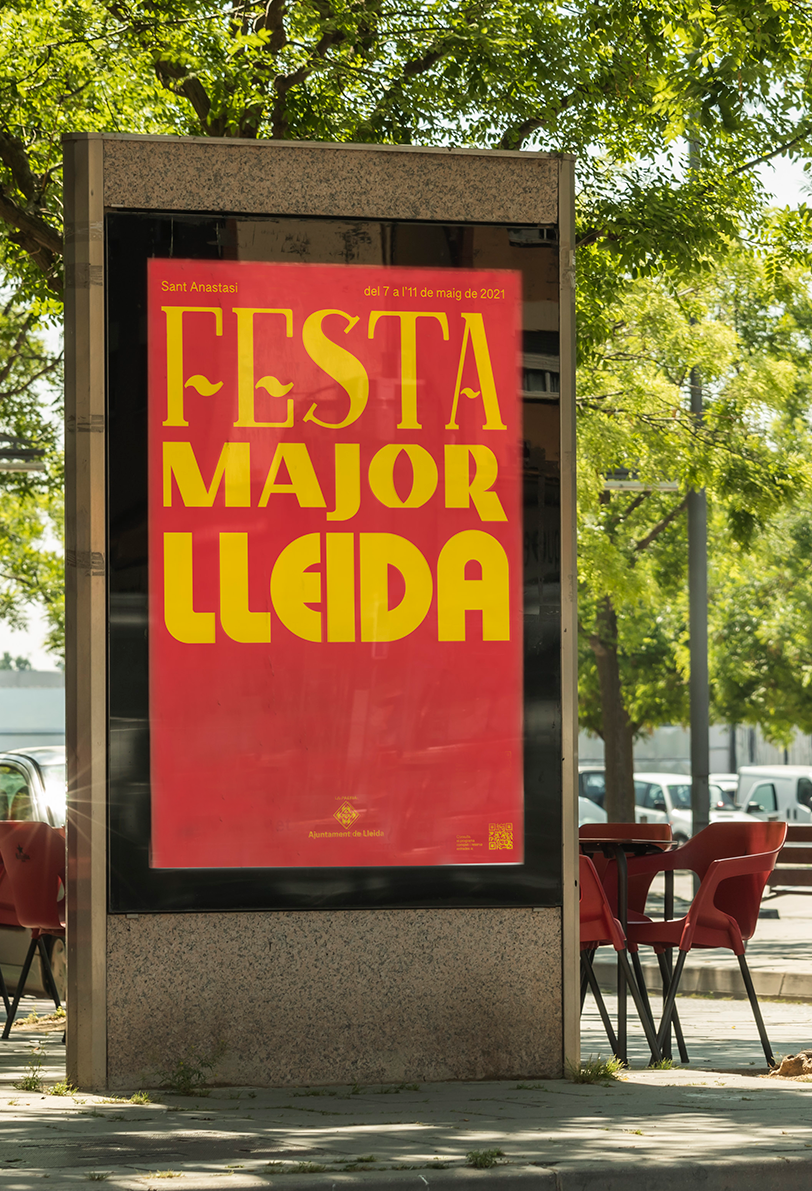 FESTA MAJOR DE LLEIDA 2021  Identitat, tipografia i campanya  