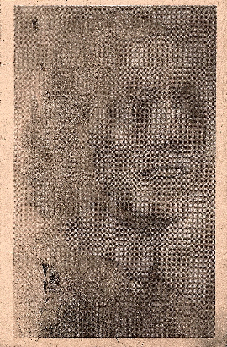 Bessie Hogg #6photo etching6" x 4"
