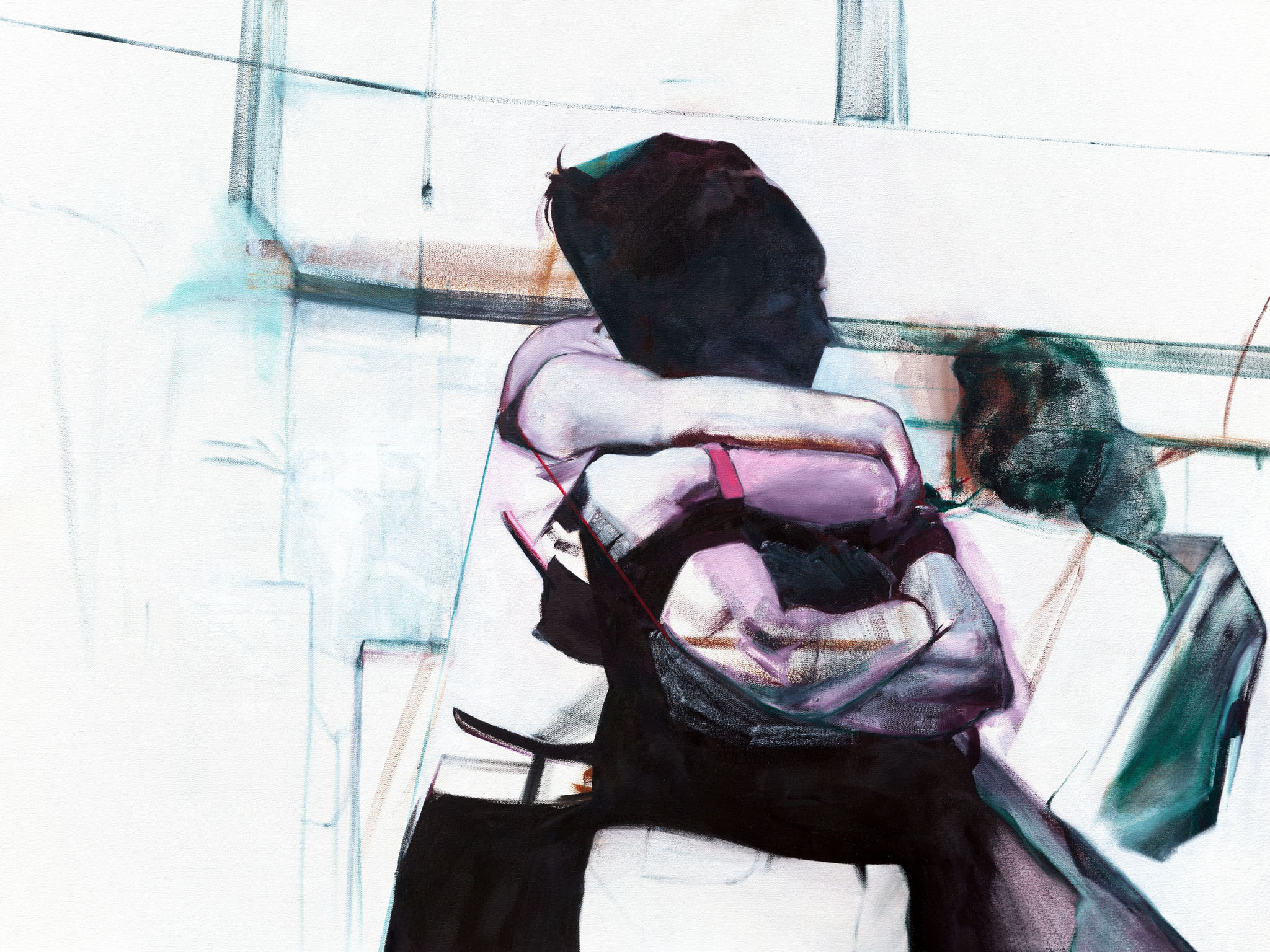 Wait 30x40 oil on canvas 2010