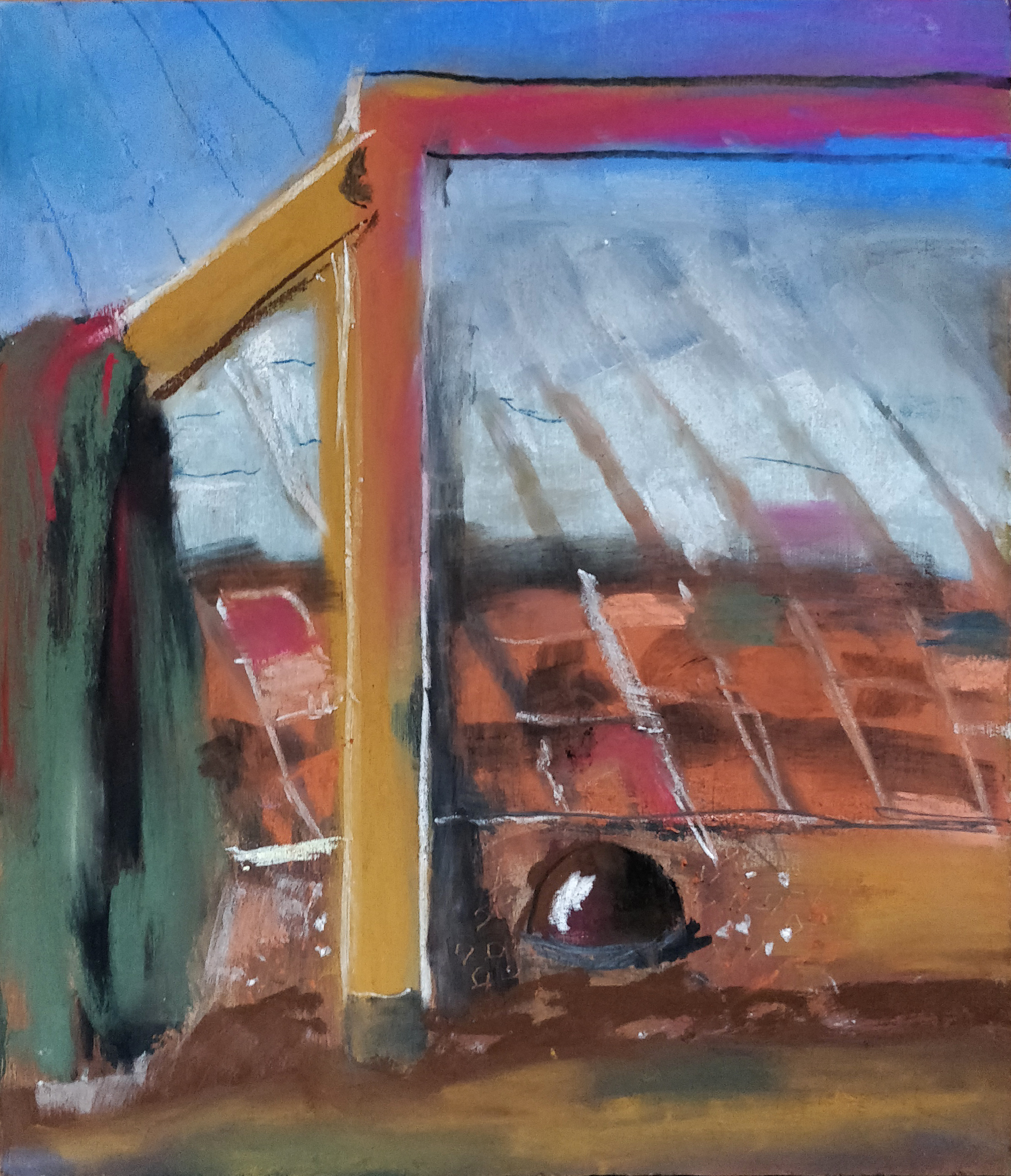 Hiding in plain sight, 31 x 26 cm, 2021