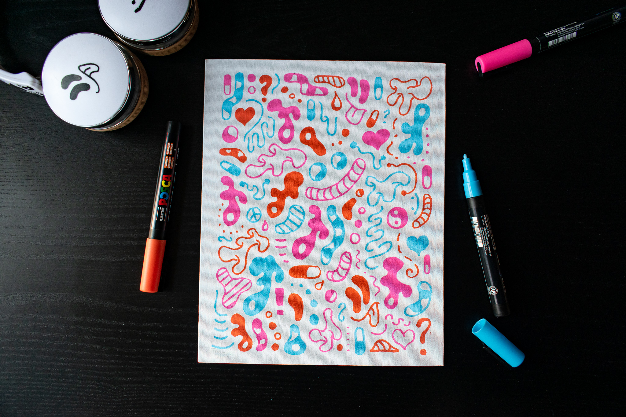 Kezignocolour - Original Canvas Board