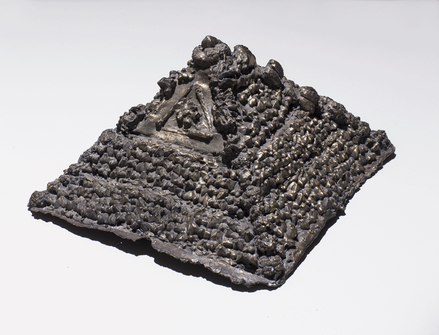 o.T.,2014/ Bronze-Guss/ 15 x 25 x 23 cm