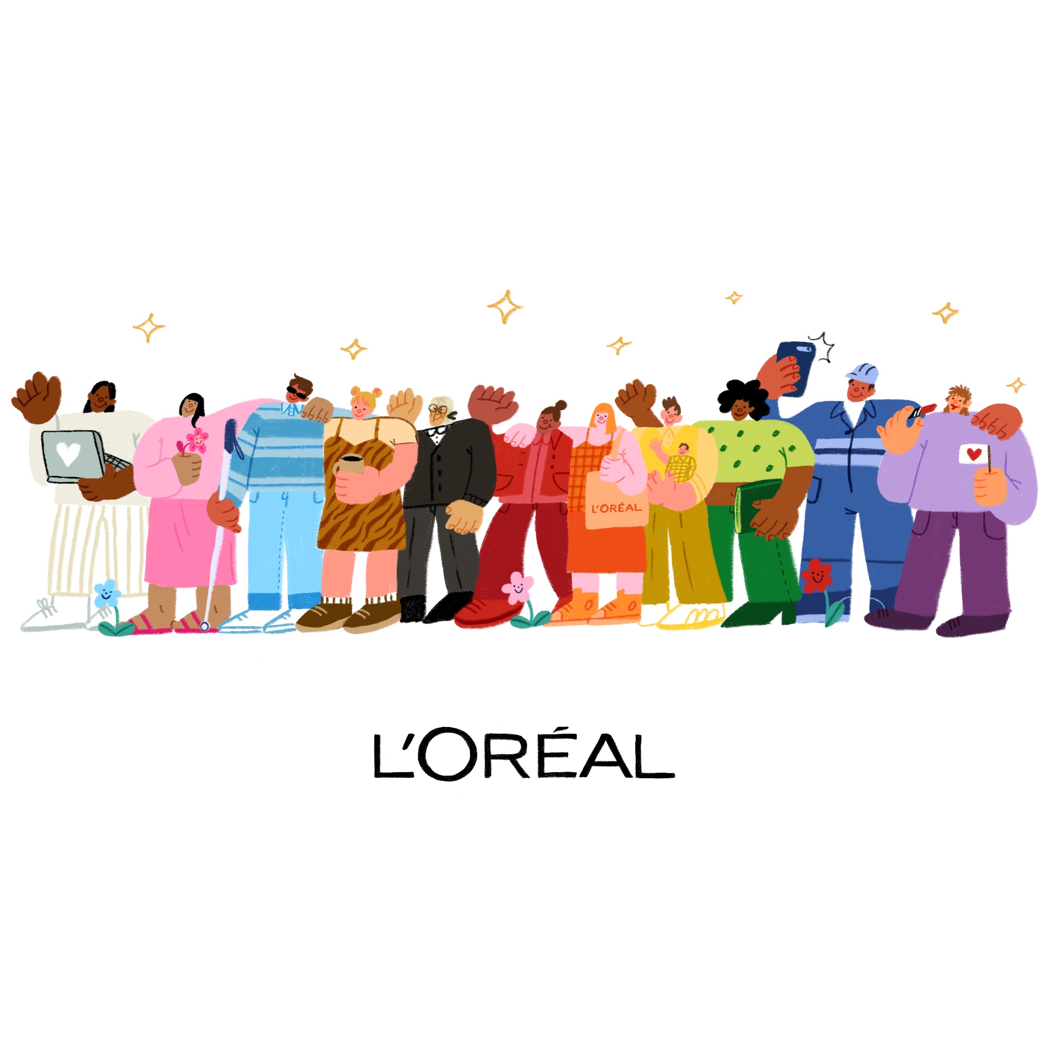L'ORÉAL GROUPE PRIDE CAMPAIGN