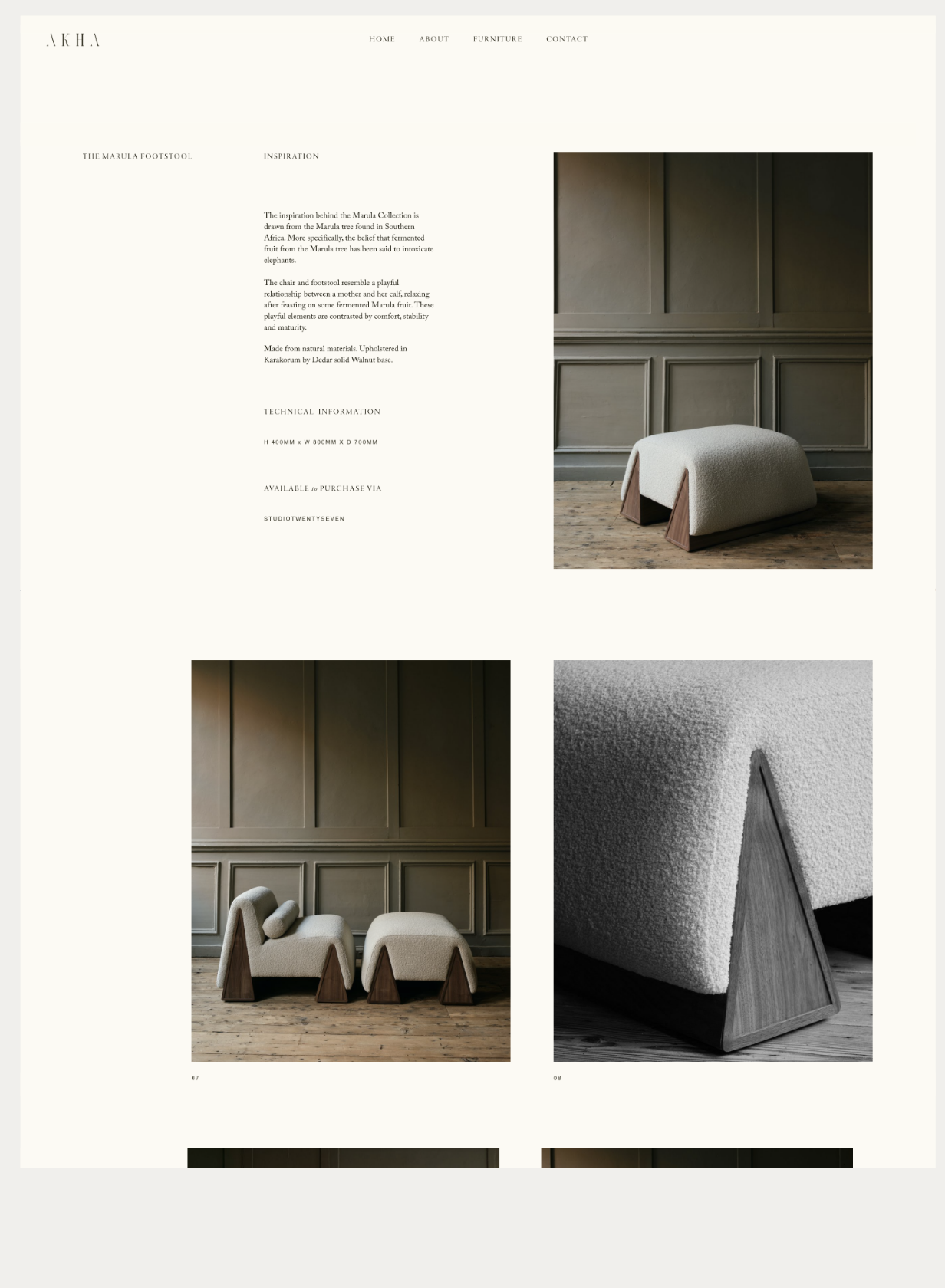 Akha Design Studio — Web Design, Desktop