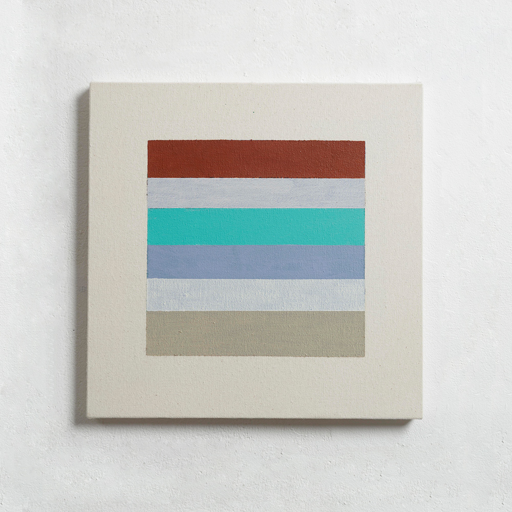 Ellimjan, 2020, oil on canvas, 40 x 40 cm