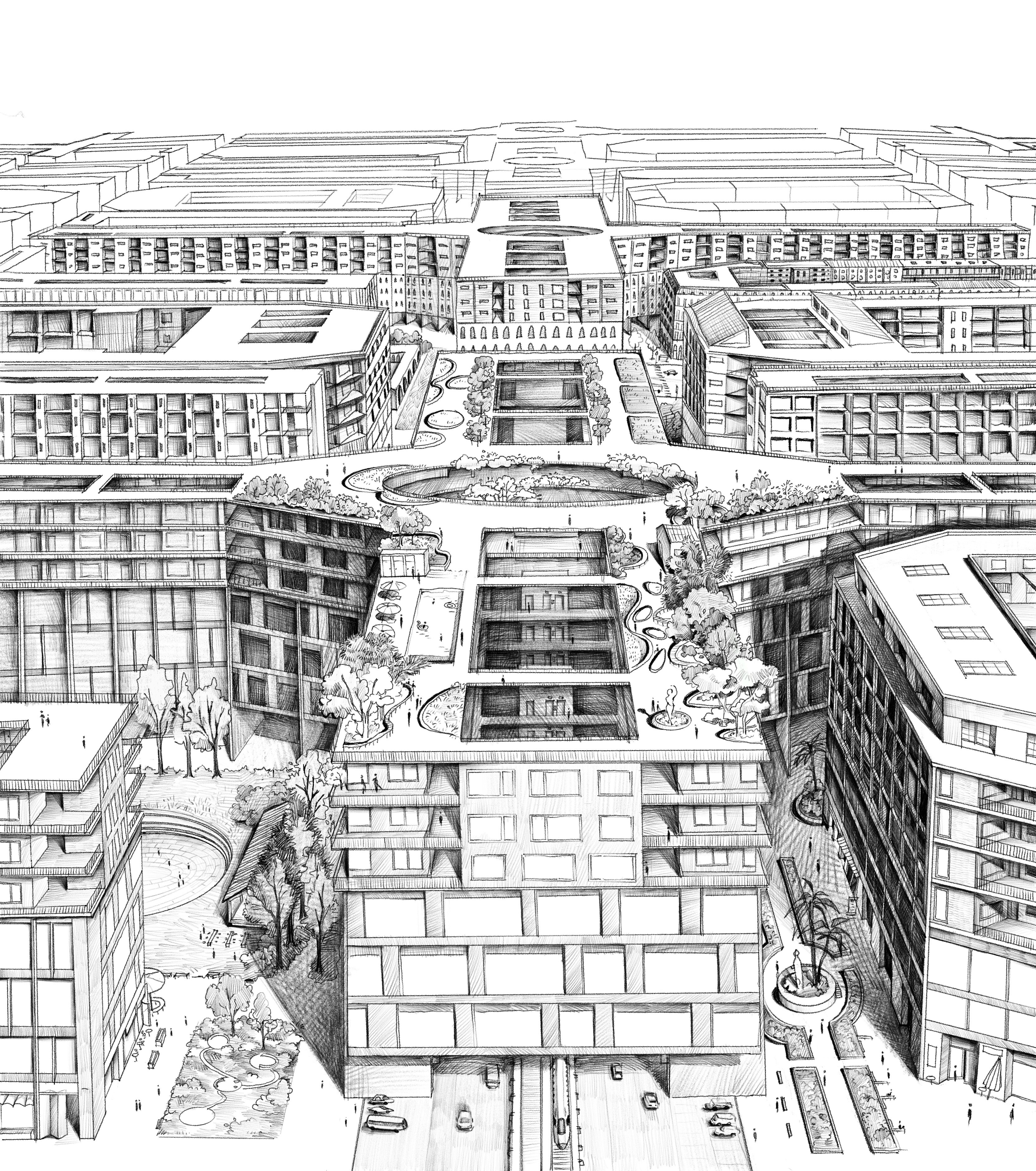 Barcelona 2100_Sketch