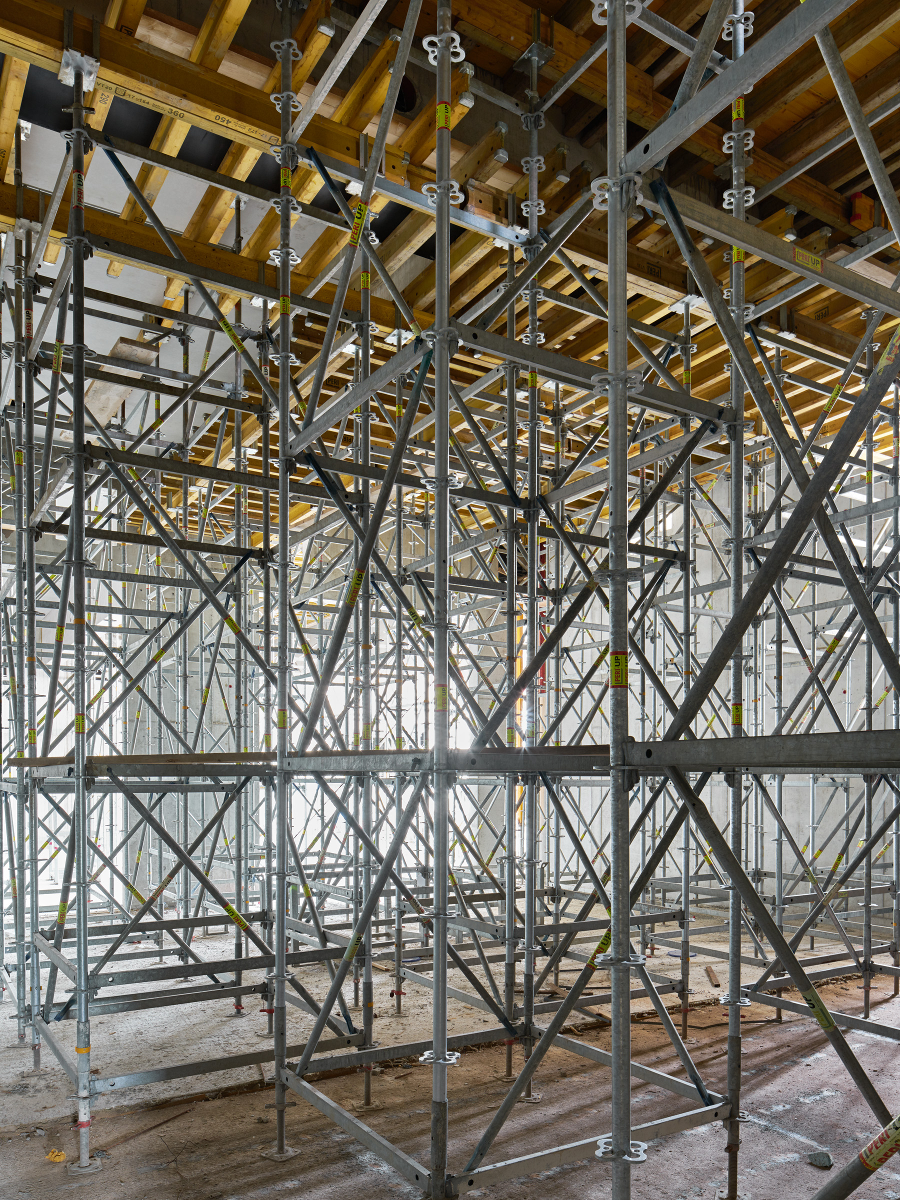 Baustelle Hauptfeuerwache. Kunde: Stadt Karlsruhe.