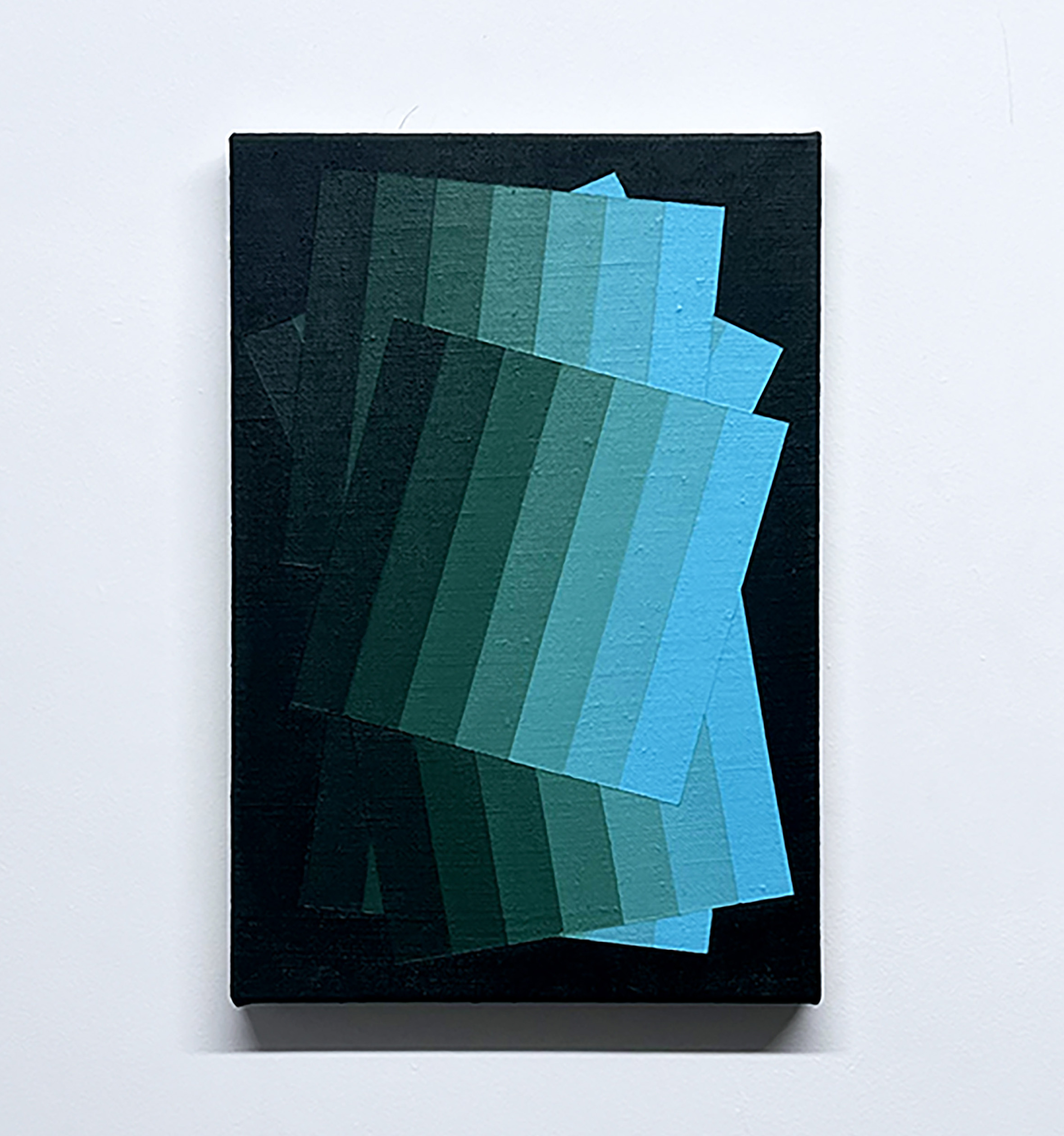 Machbands (chroma) LXXV, 30cm x 20cm