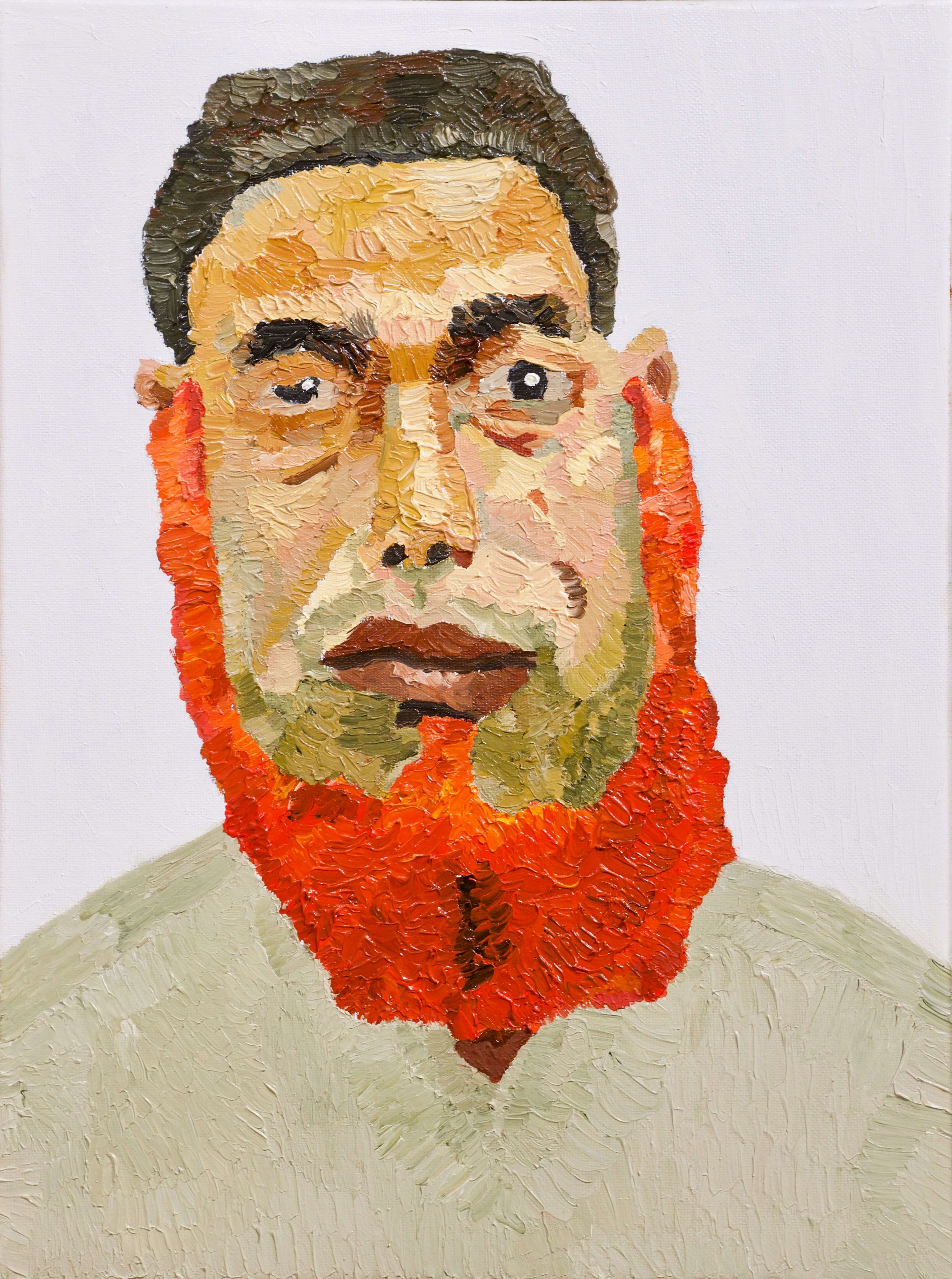 Sayed, 2021, Oil on canvas, 30 x 40 cm