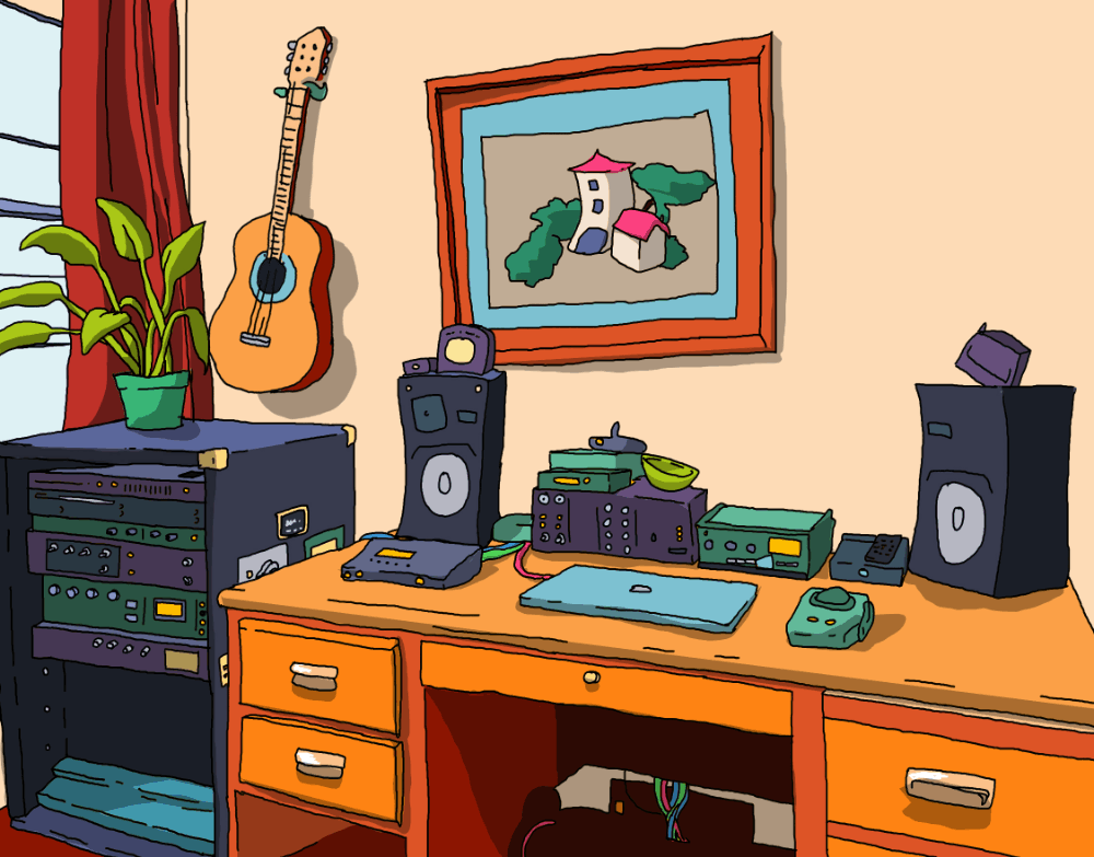 Animated Album Art for musical artist Wyatt Sayre
