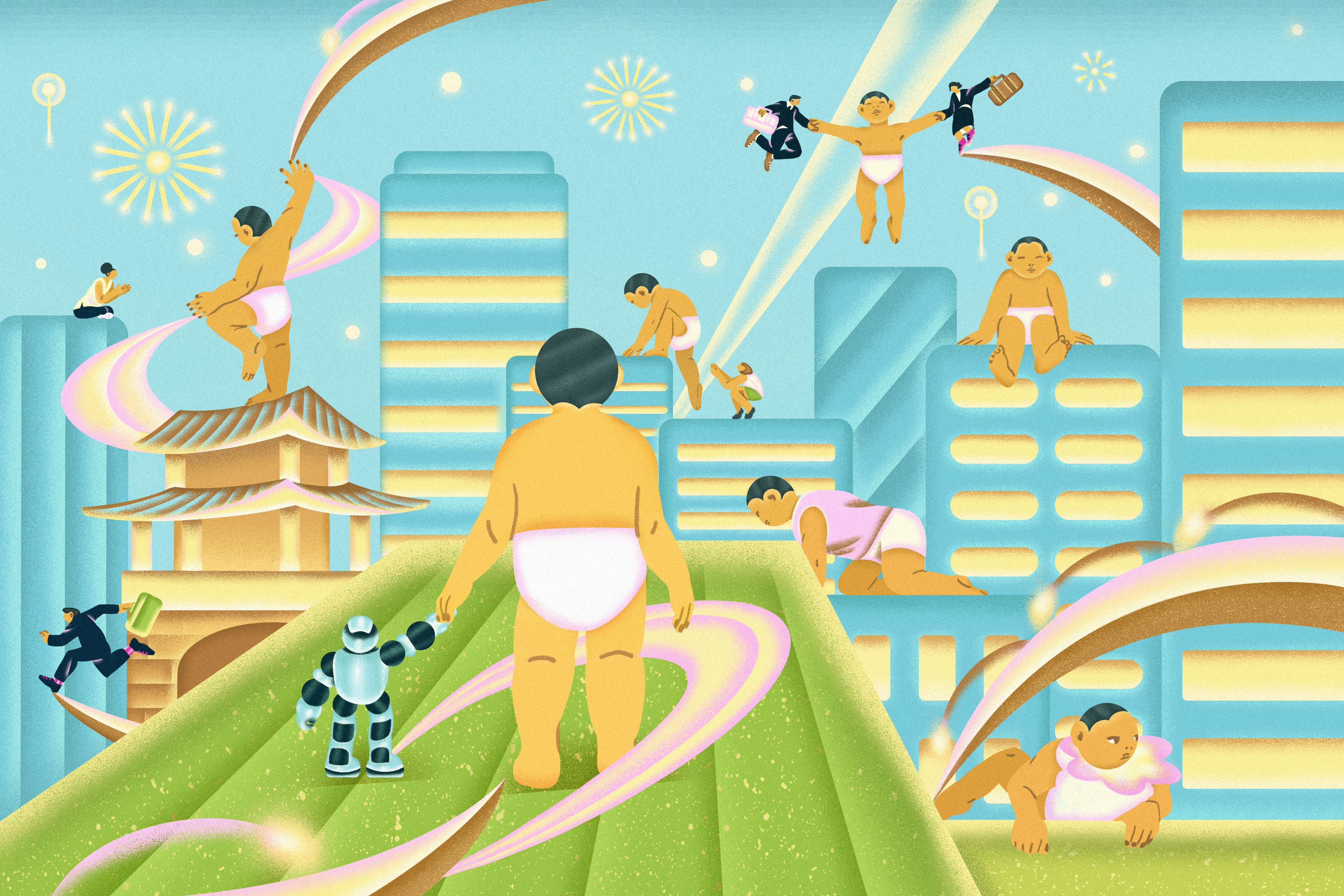 Babyboom in Taiwan, Rest of World