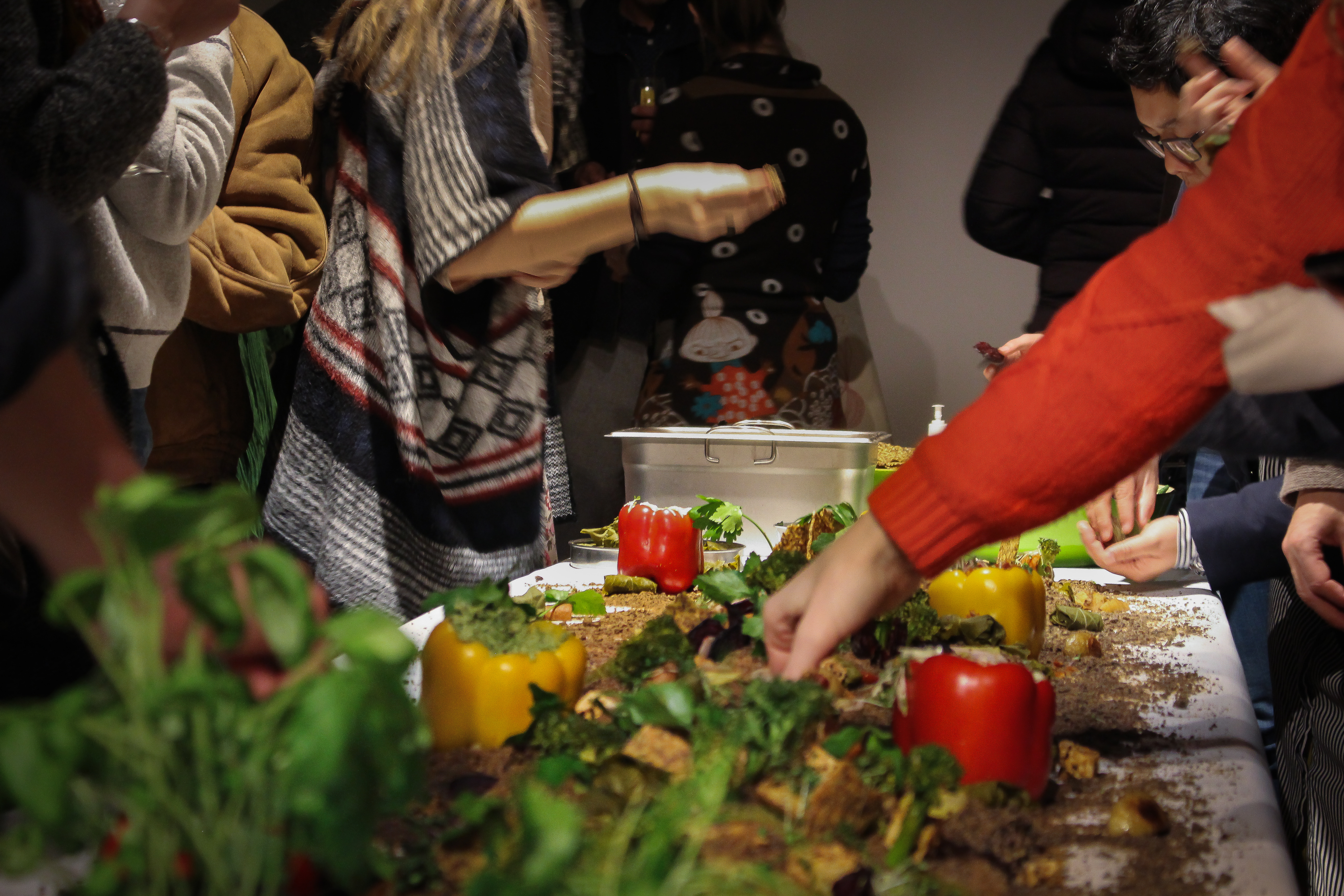 Multispecies Storytelling Vernissage Dinner - Växjö Konsthall 2019