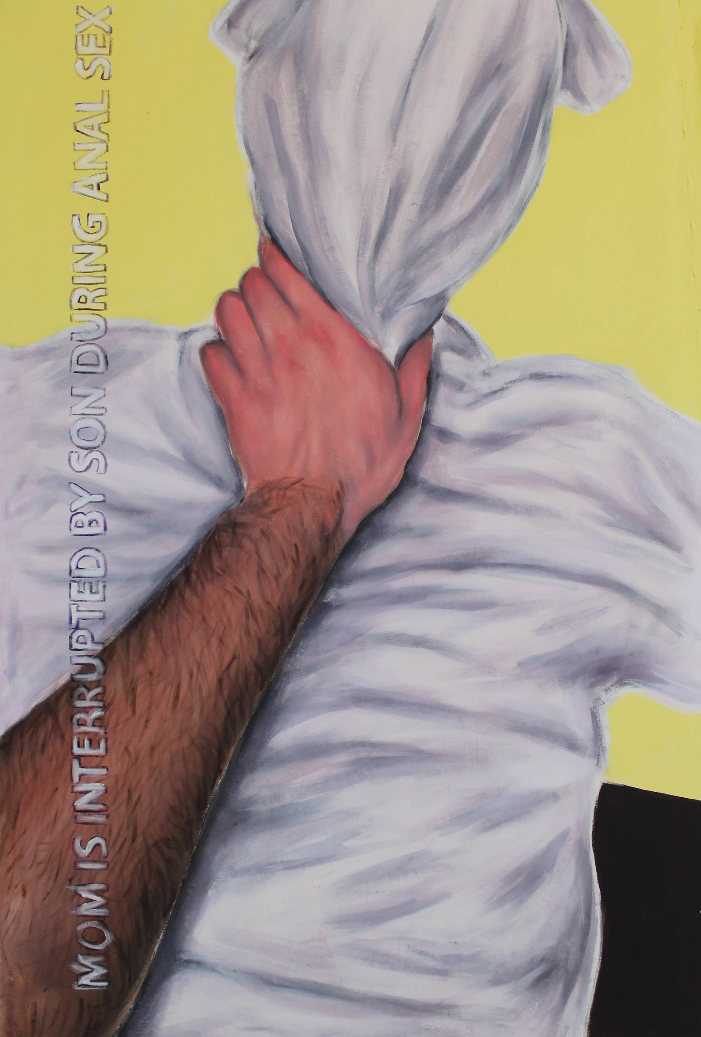 MOM, Acrylic on canvas, 180x120 cm, 2022