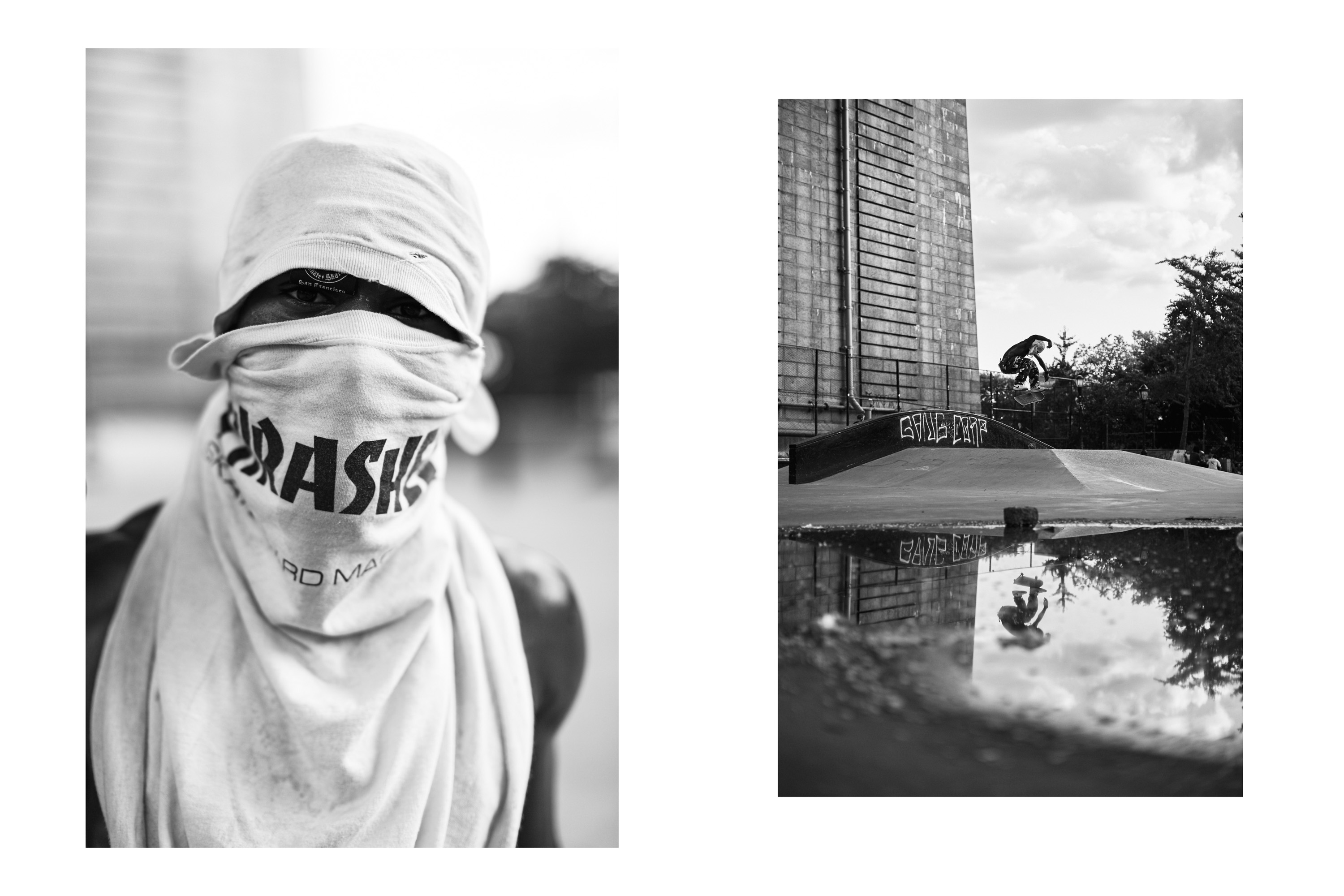 Skate photography and portrait in LES Skatepark New York, photographed by Dublin based lifestyle, fashion, and advertising photographer Alex Sheridan