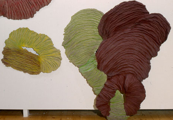 The installation view of the work.