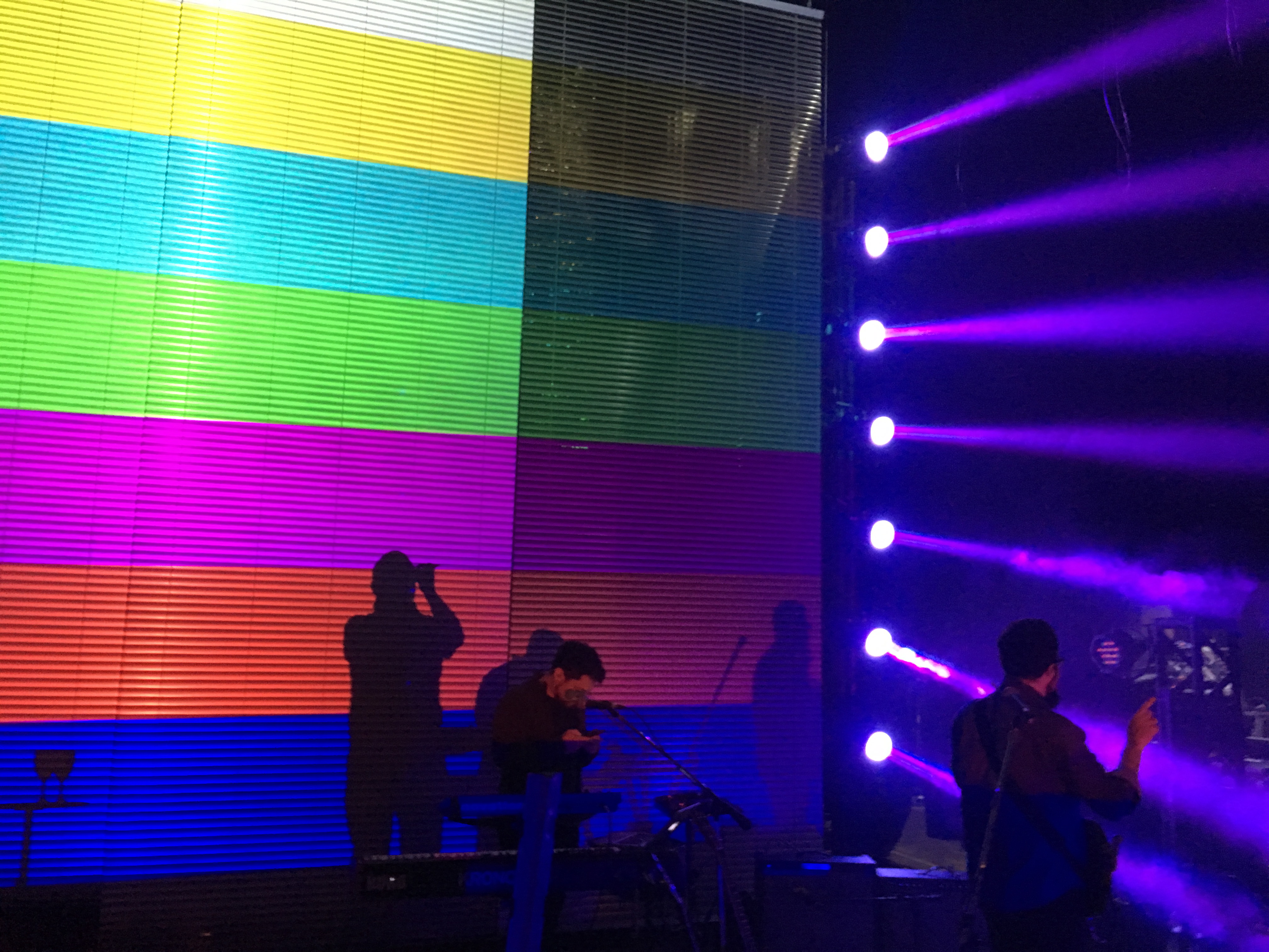 Montagem para estréia. KM Hall BHZ.