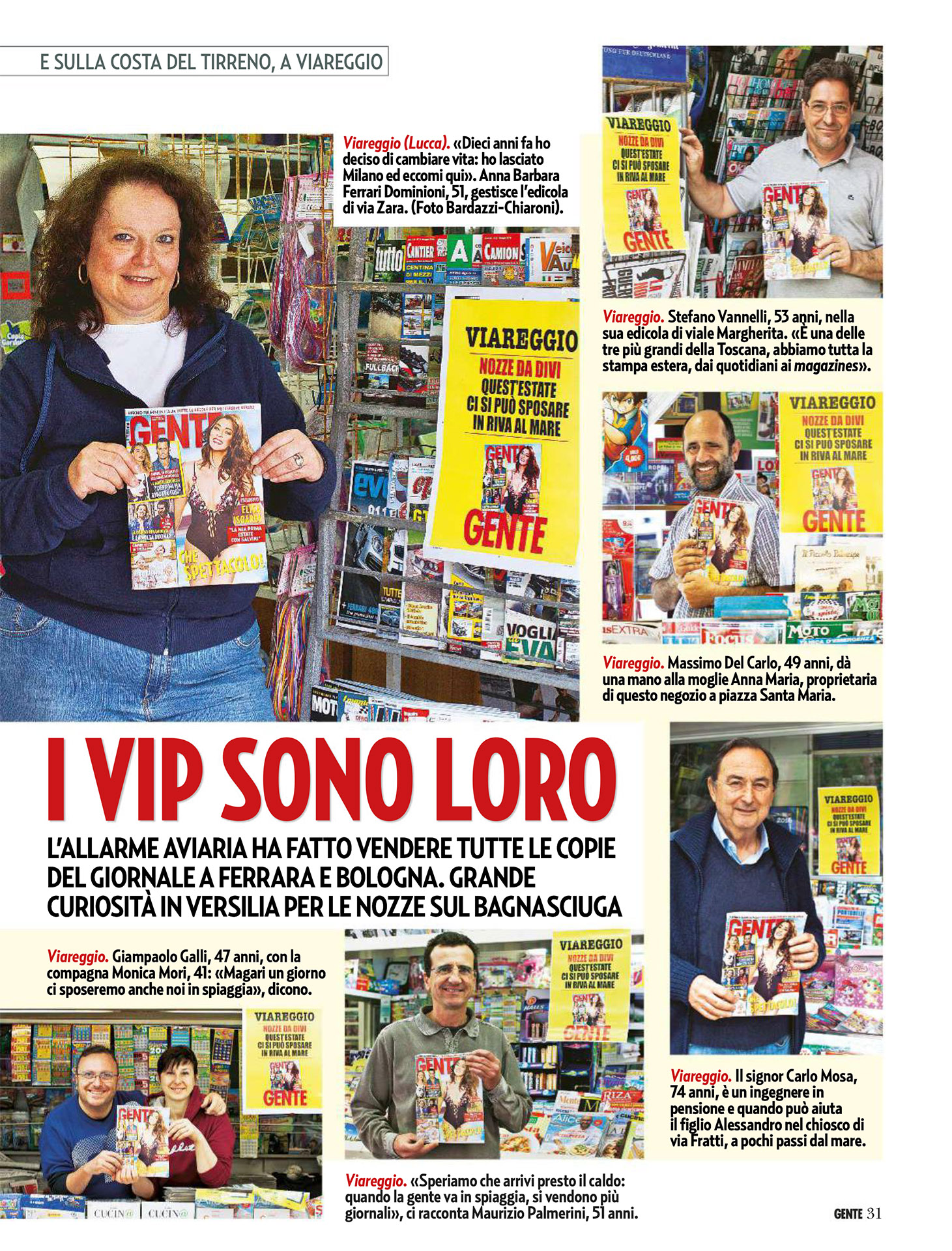 Gente (IT), June 2016