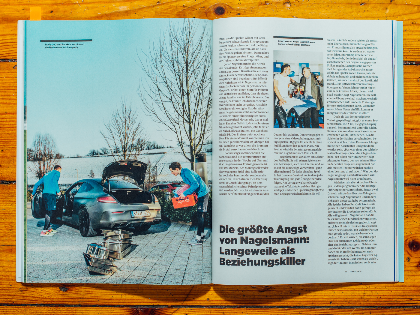 11 Freunde #184 / Julian Nagelsmann und Hoffenheim, Februar 2017