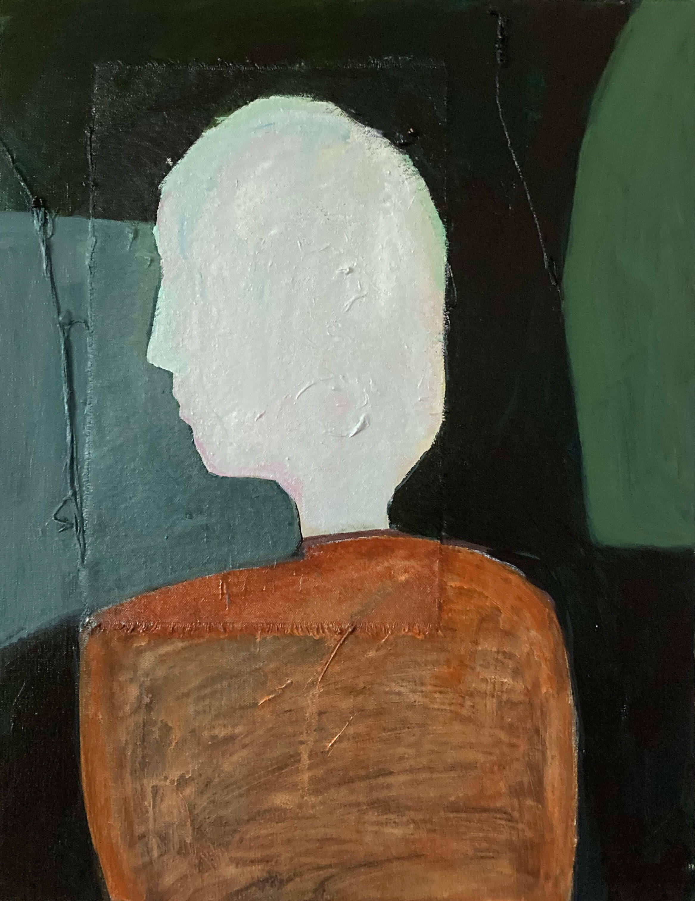 Girl — 45.5 x 35.5cm Acrylic on Canvas (2021)
