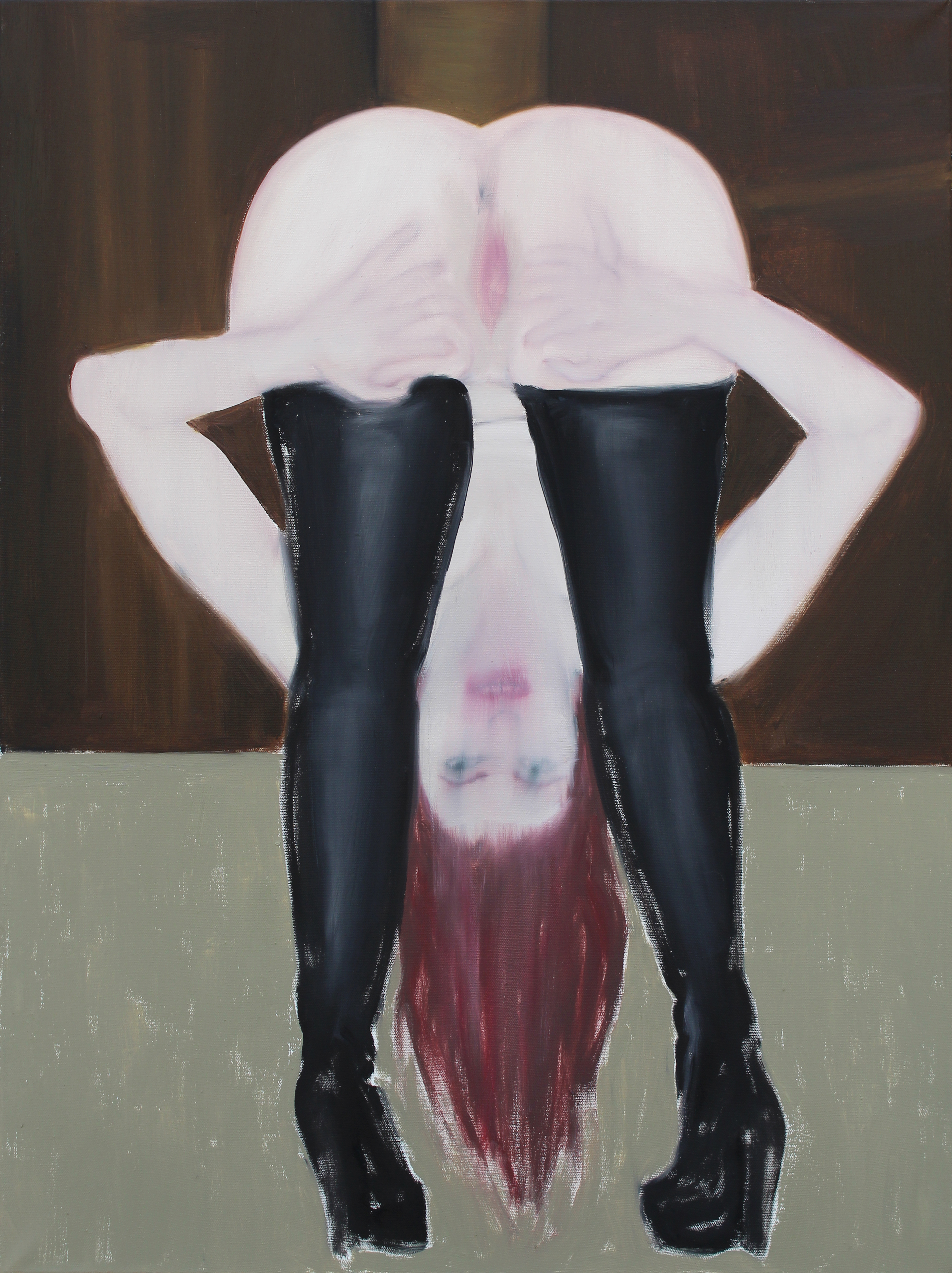 Bend, Oil on canvas, 80x60 cm, 2020