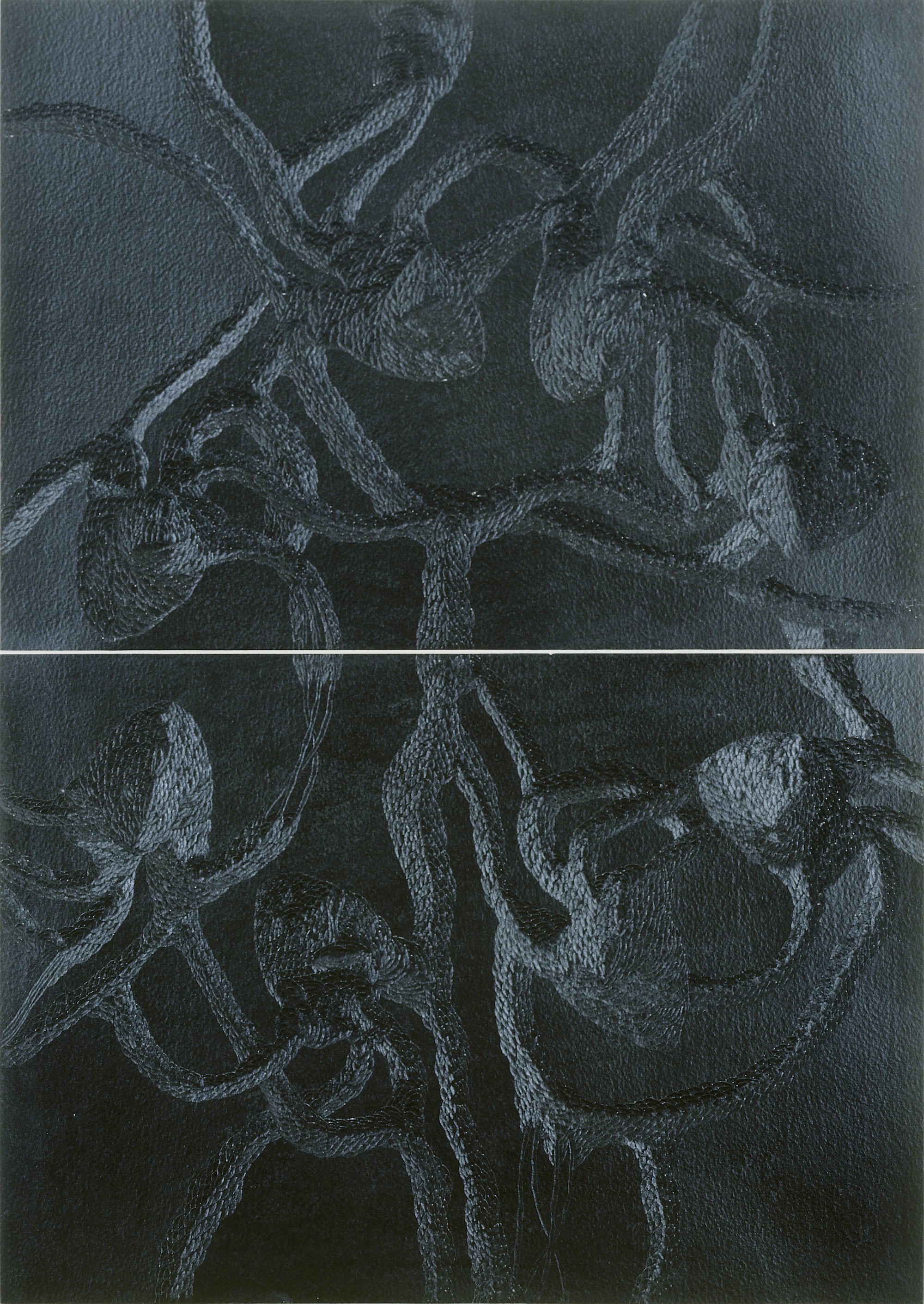  Wreath of Hearts, 2007, Cut and carved paper. 64 x 41 cm . Private Collection Amsterdam, The Netherlands